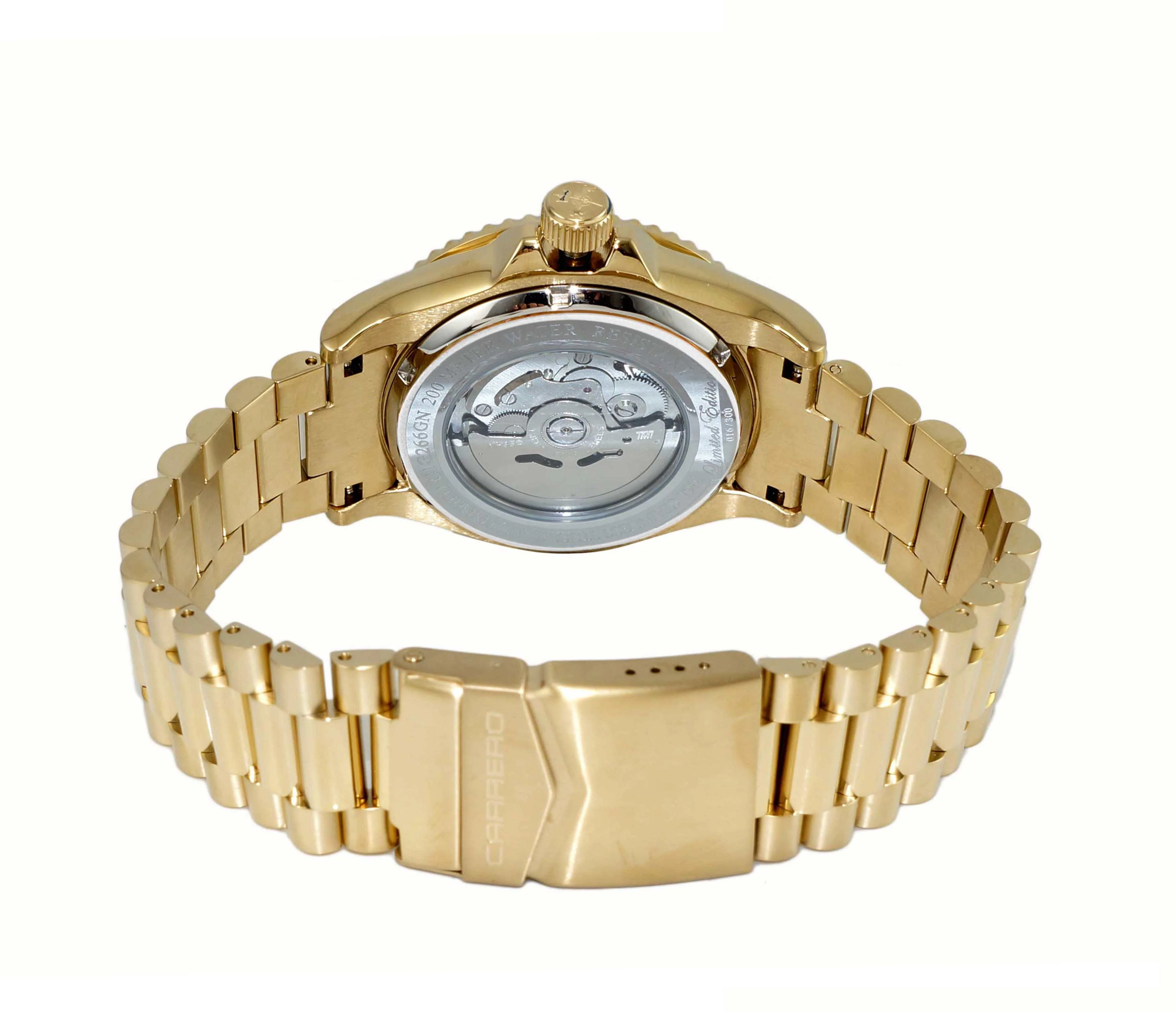 Catania MOP Goldtone-Green | Gold Dial - Image 3