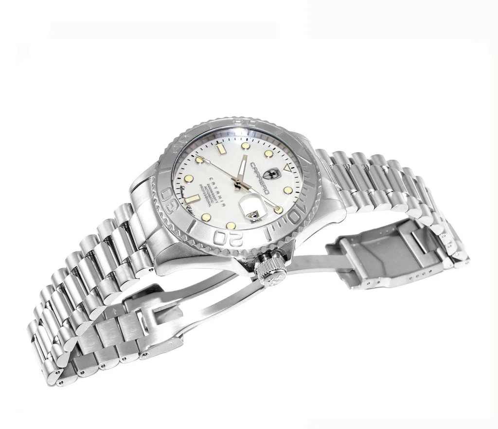 Catania MOP Goldtone-White | White Dial - Image 2