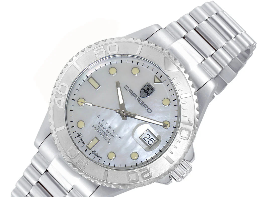 Catania MOP Goldtone-White | White Dial - Image 4