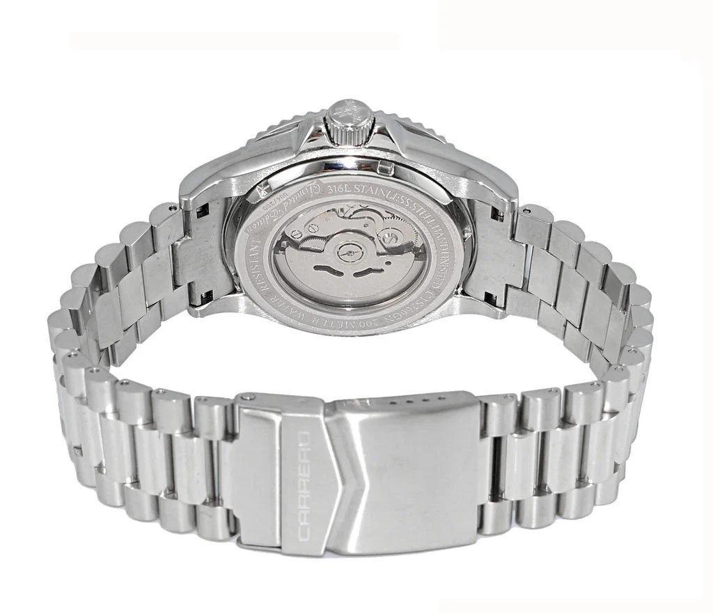 Catania MOP Silvertone-White | Green Dial - Image 3