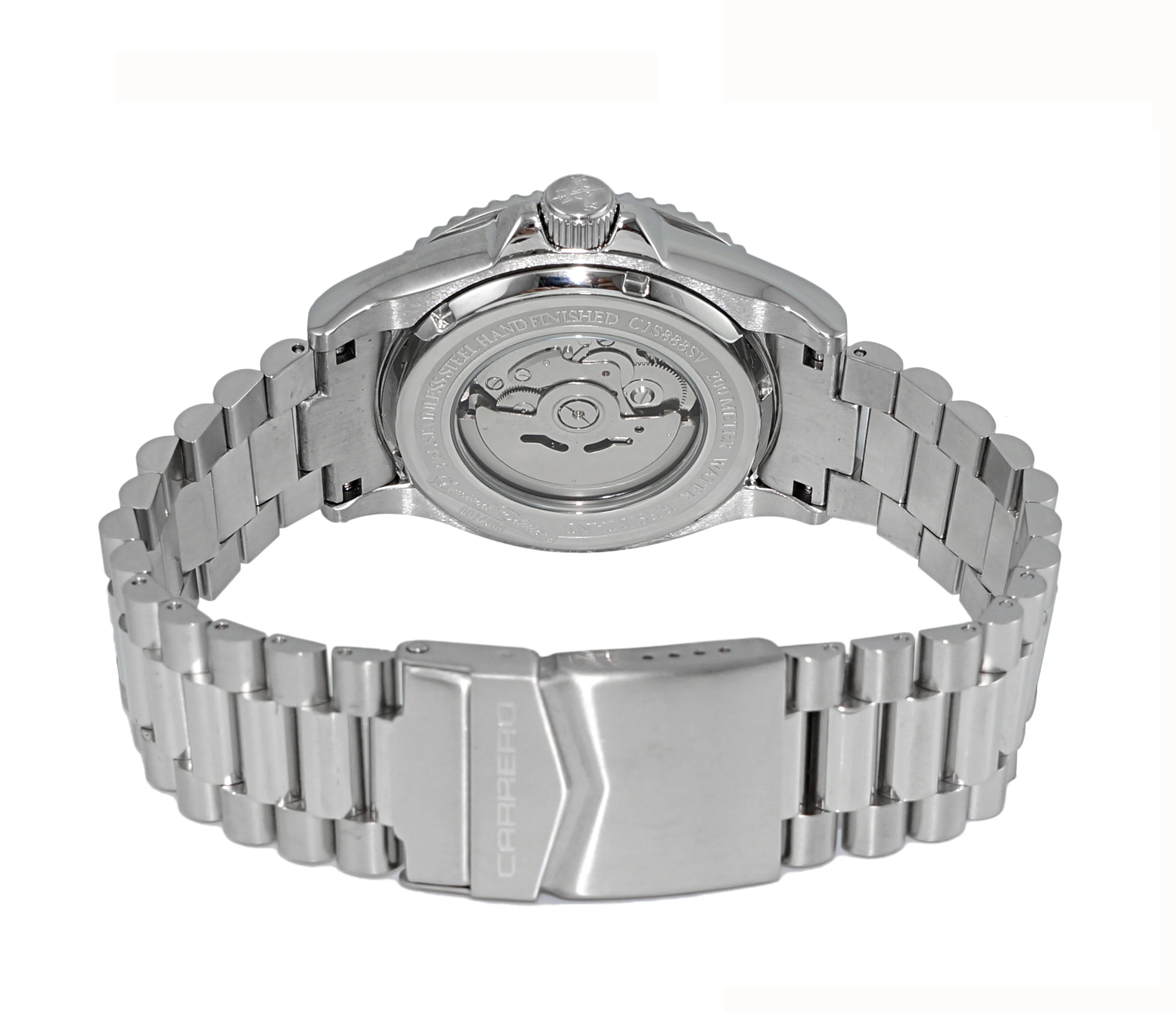 CATANIA -PD SILVER TONE/WHITE-BLUE | White Dial - Image 3