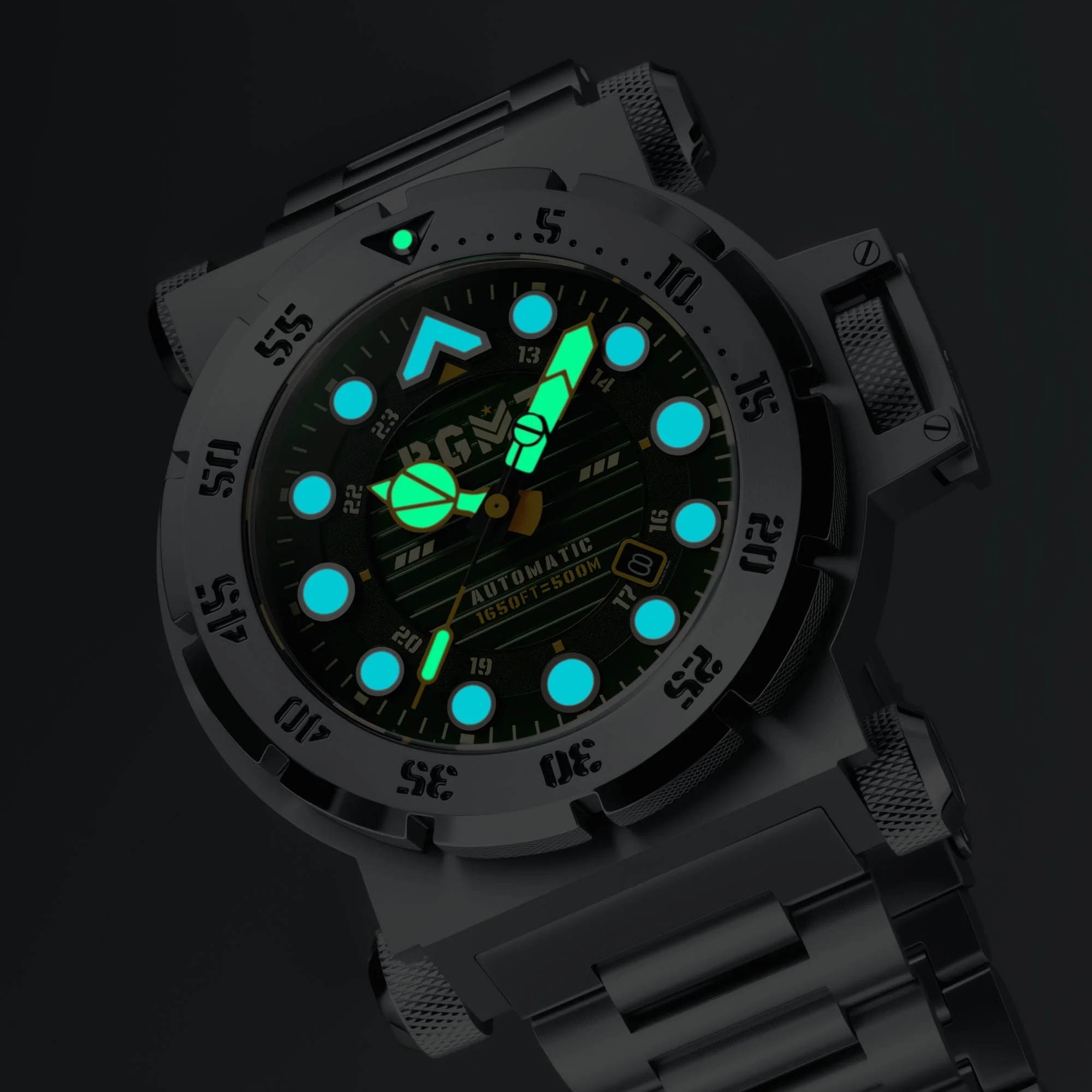 Centurion Automatic Green / Stainless Steel | Green Dial - Image 3