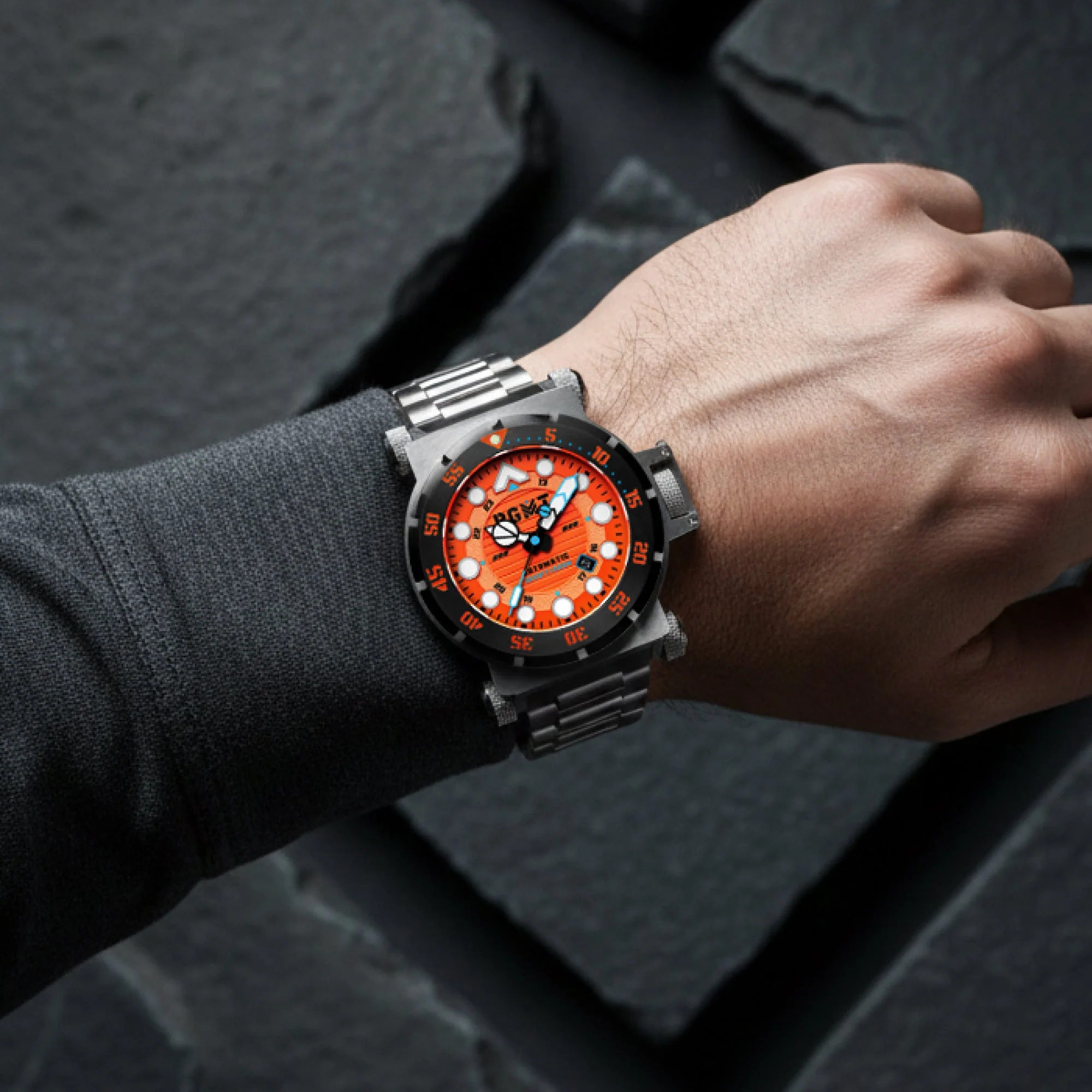 Centurion Automatic Orange  / Stainless Steel | Orange Dial - Image 2
