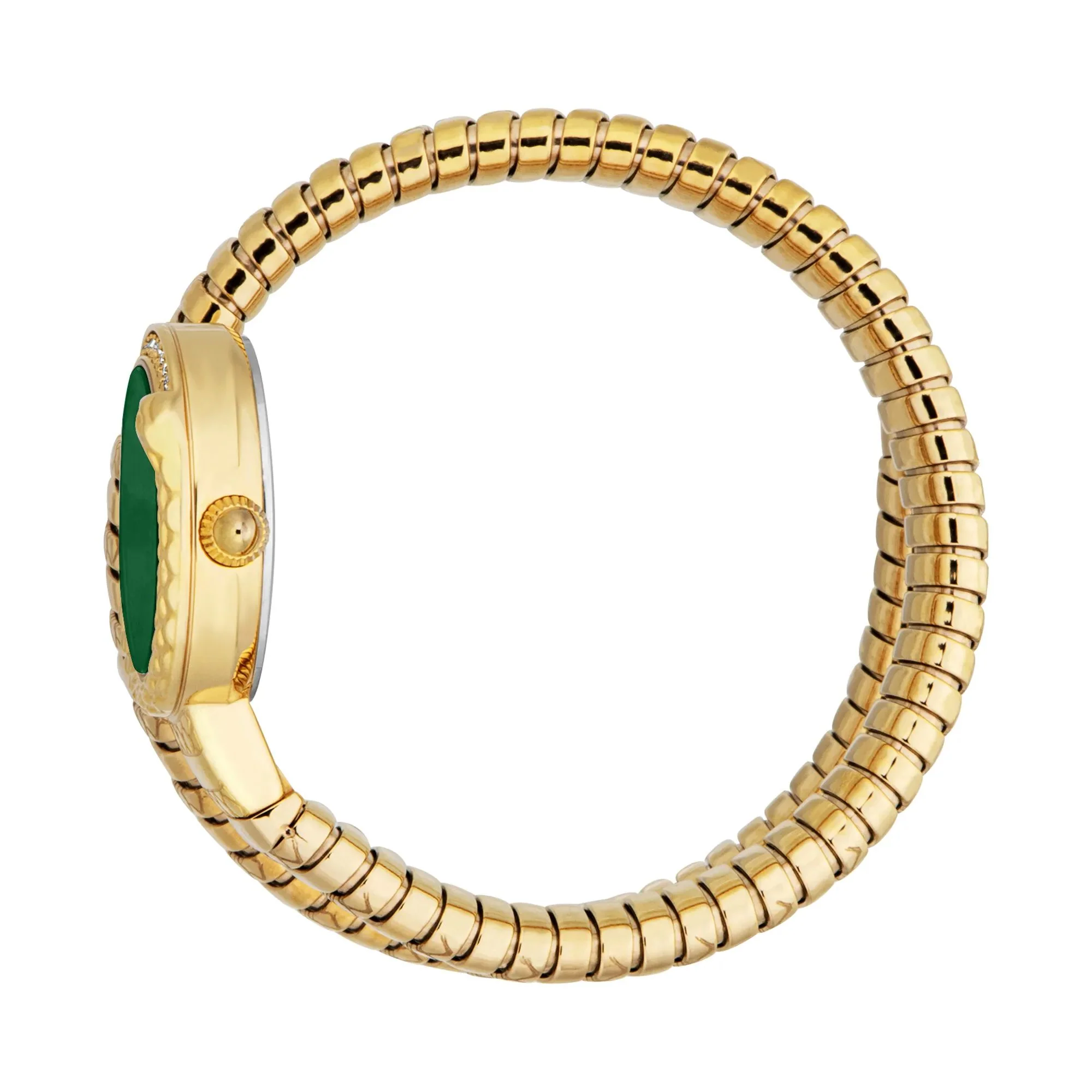 Cerchio Snake 23mm / Green / Gold | Green Dial - Image 3
