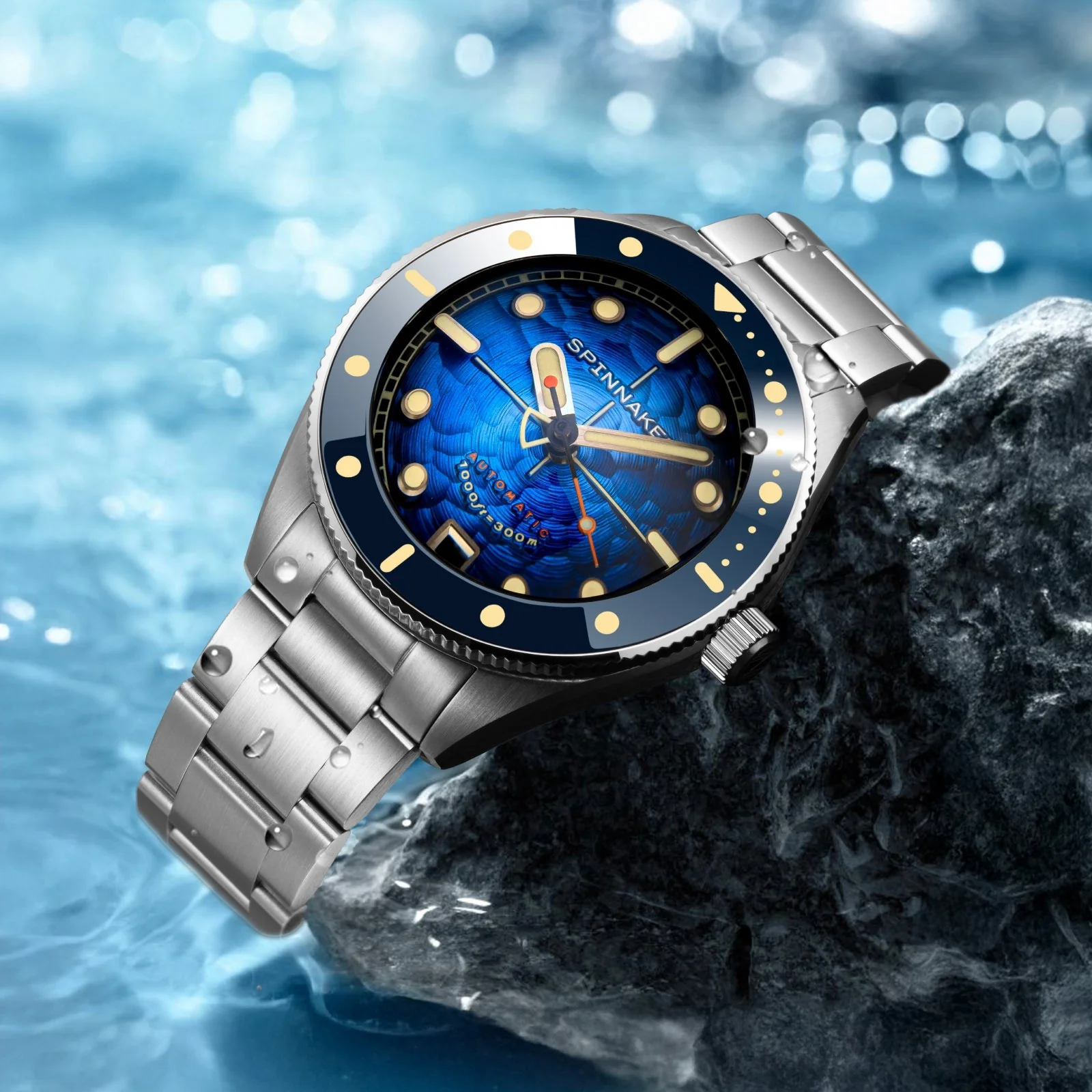 CHALLENGER AUTOMATIC Blue / Stainless Steel | Blue Dial - Image 4