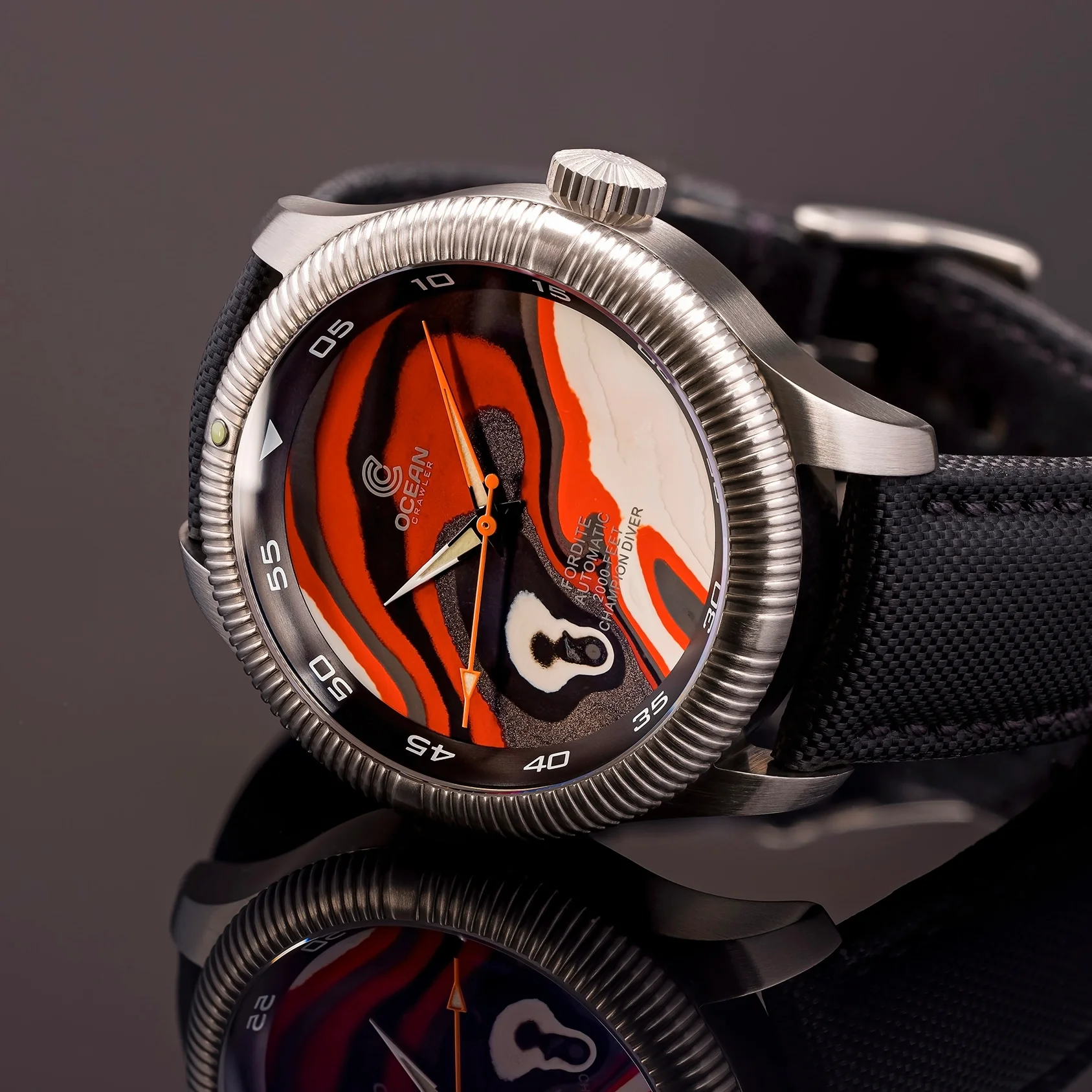 Champion Diver Fordite | Fordite Dial - Image 2