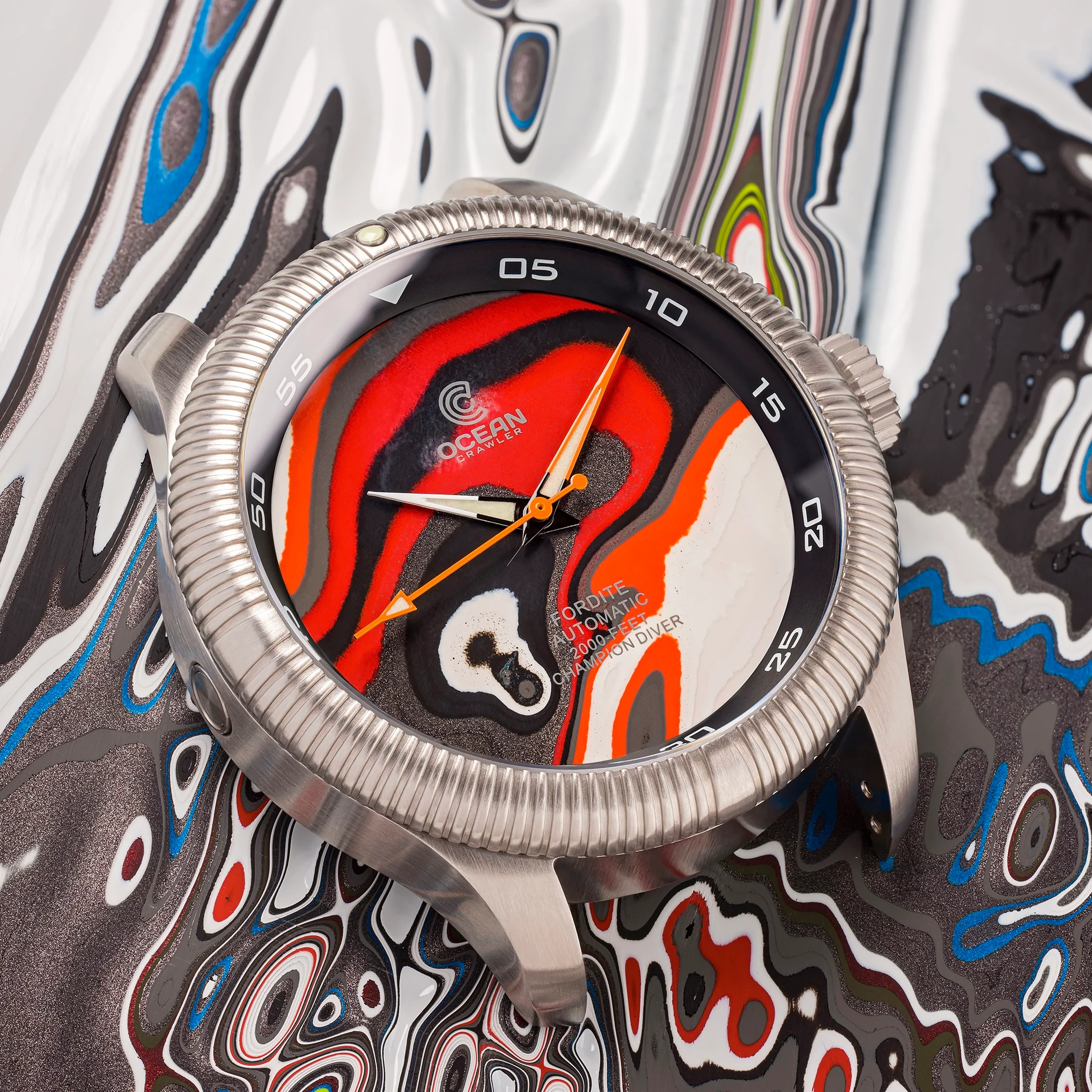 Champion Diver Fordite | Fordite Dial - Image 3
