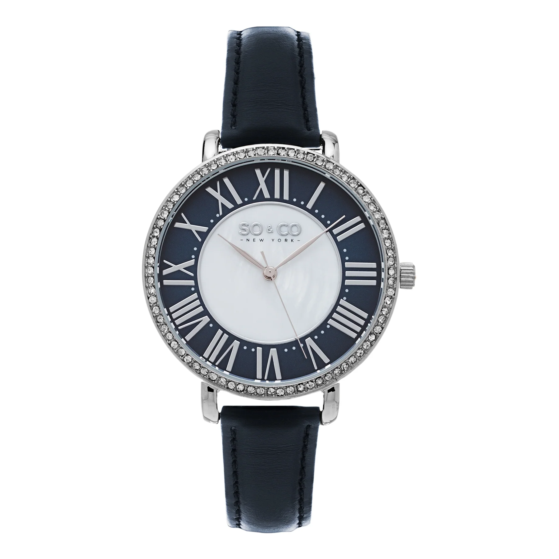 Chelsea 5090 Silver | White Mother of Pearl Dial