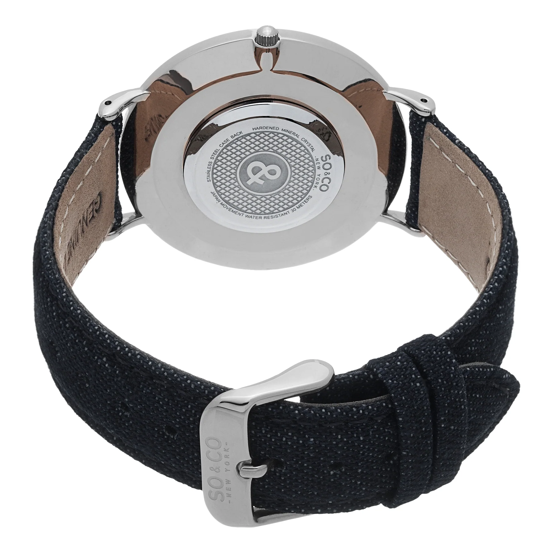 Chelsea 5103 Black Denim | Black Dial - Image 2
