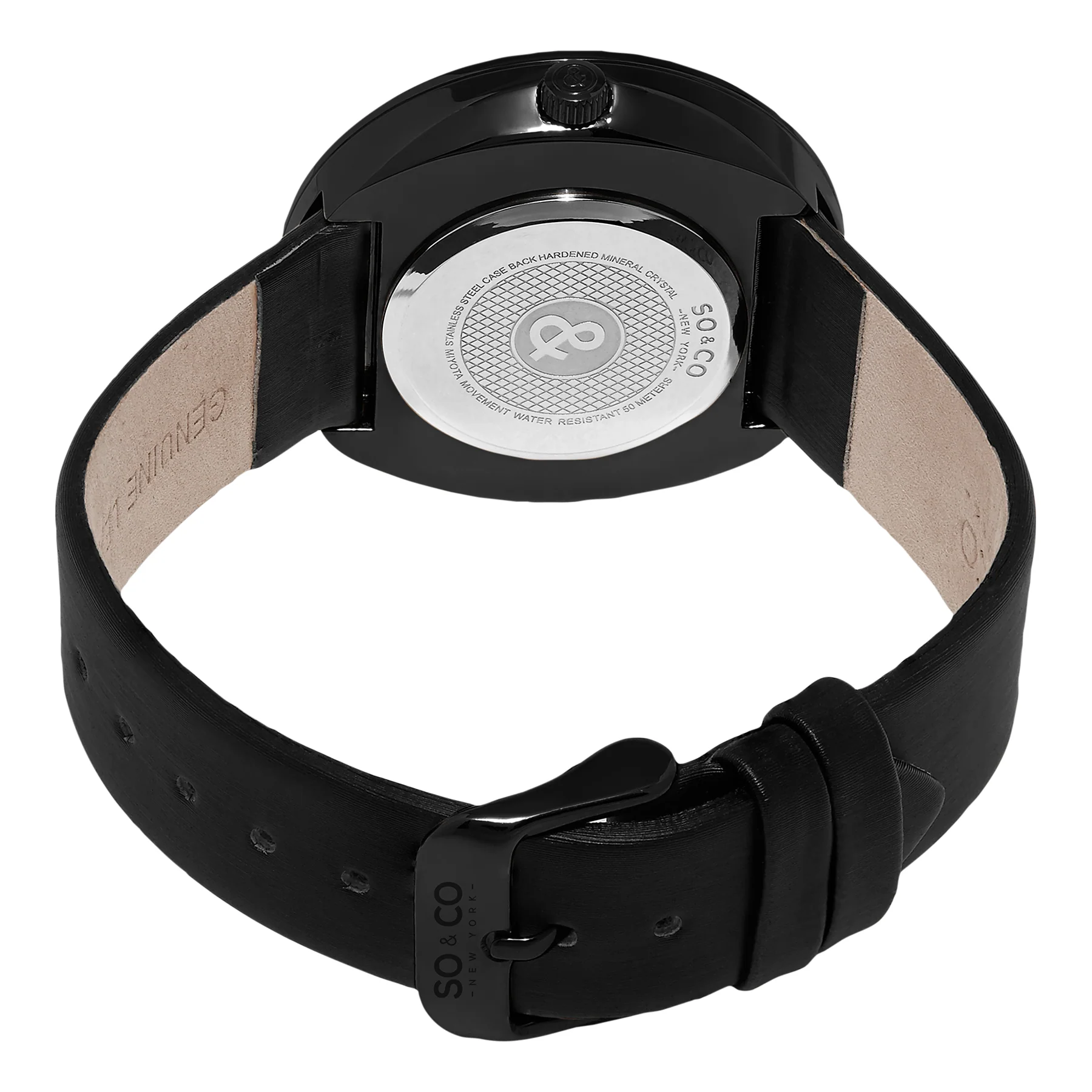 Chelsea-5223.4 Black/Leather | Black Dial - Image 3