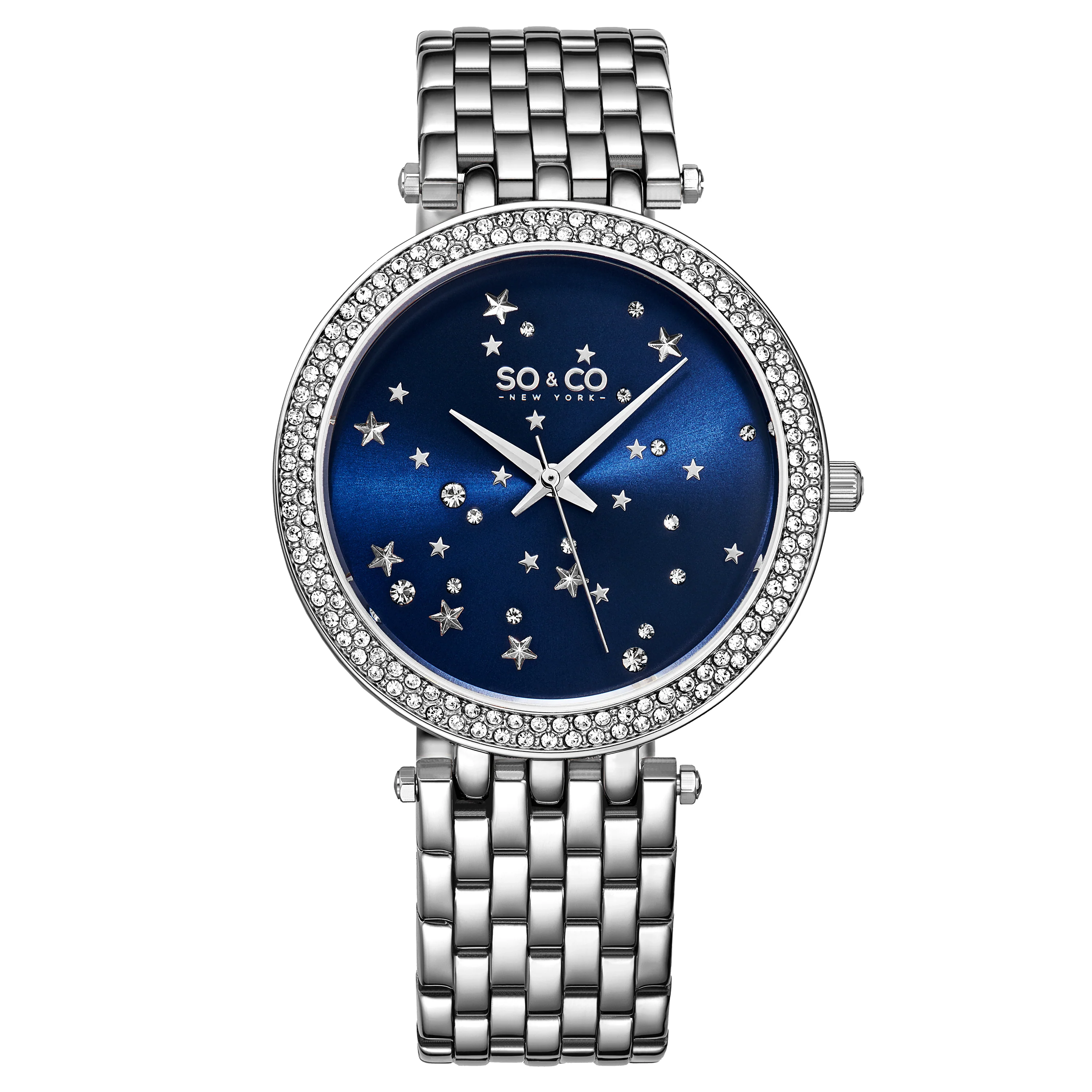 Chelsea-5576.2 Silver/Stainless Steel | Blue Dial