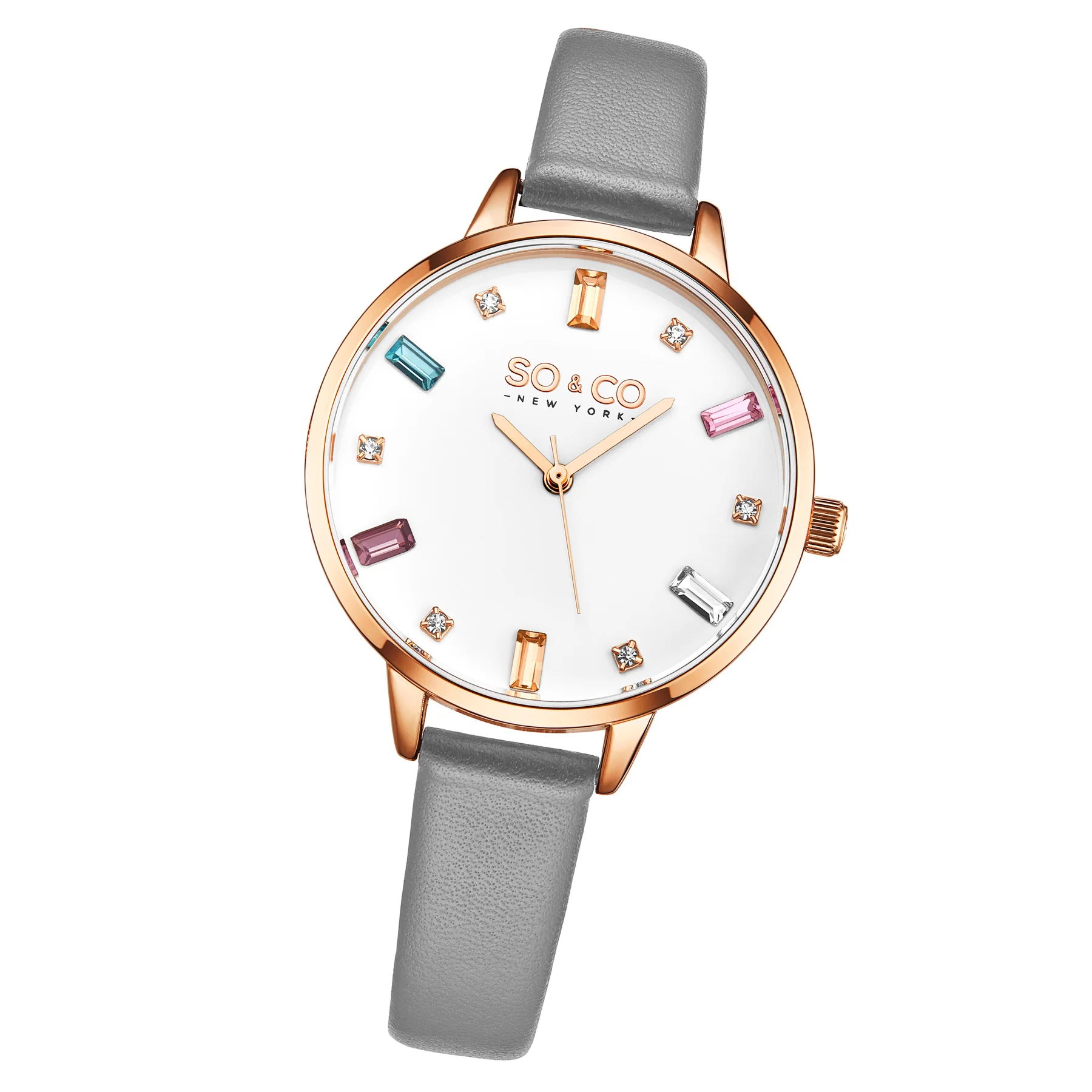 Chelsea Gray/Leather | White Dial - Image 2