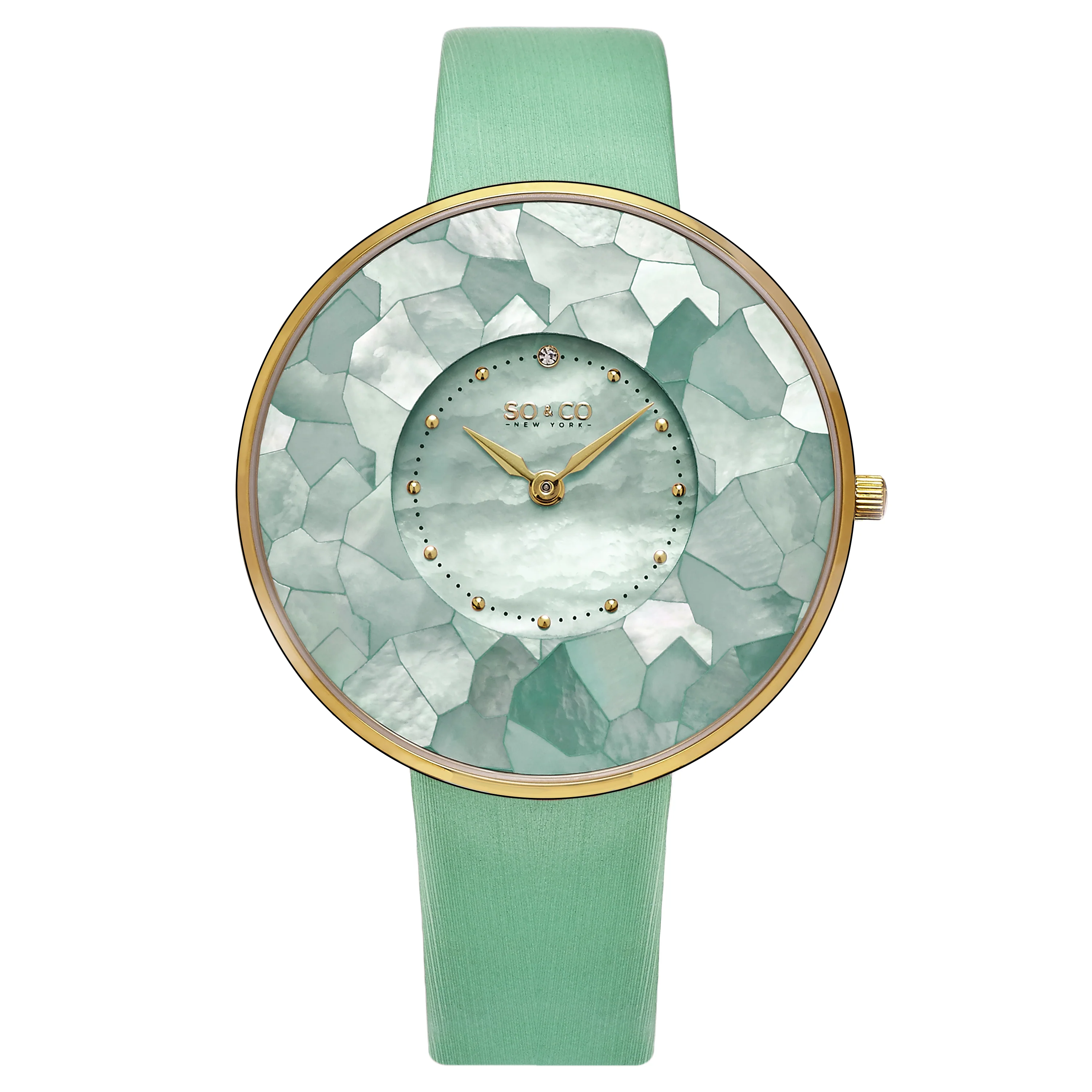 Chelsea Green/Leather | Green Dial