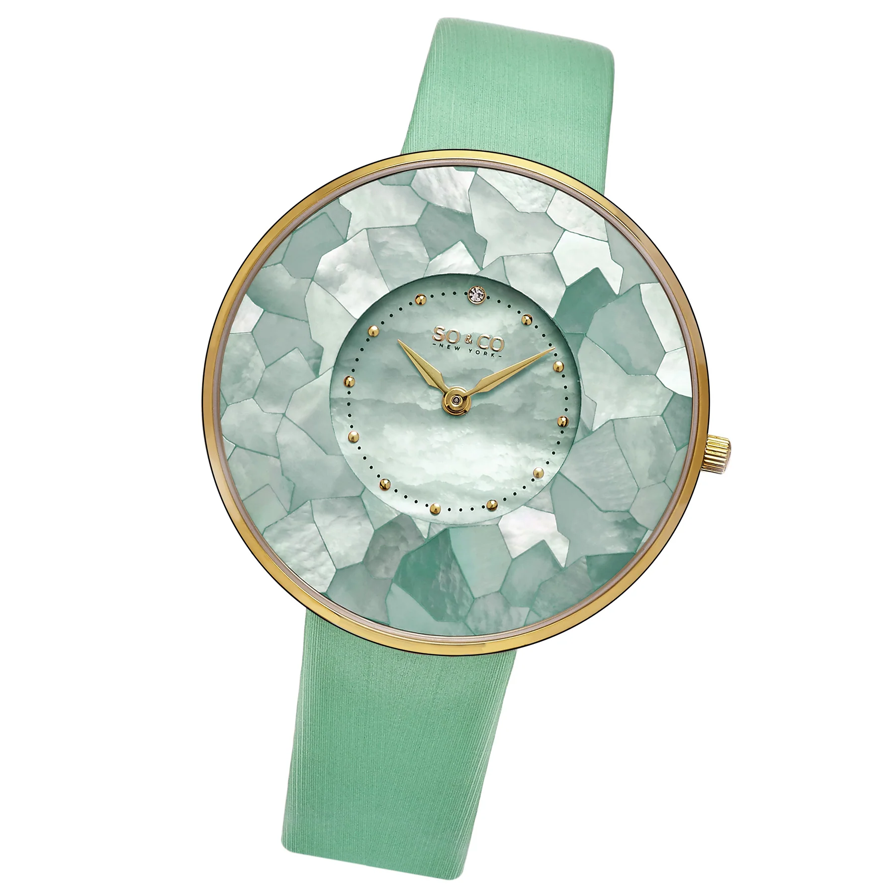 Chelsea Green/Leather | Green Dial - Image 2