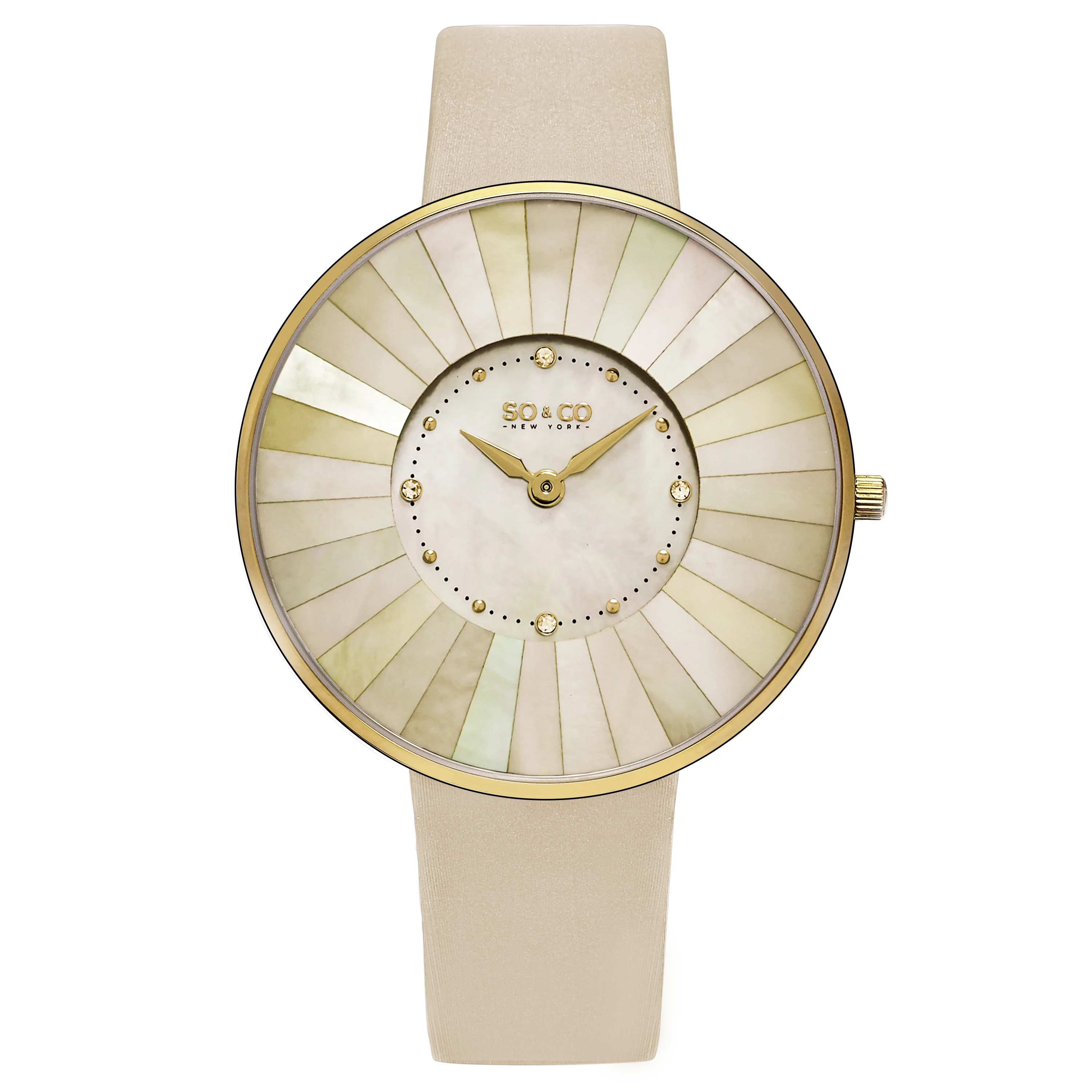 Chelsea Orange/Leather | Champagne Dial