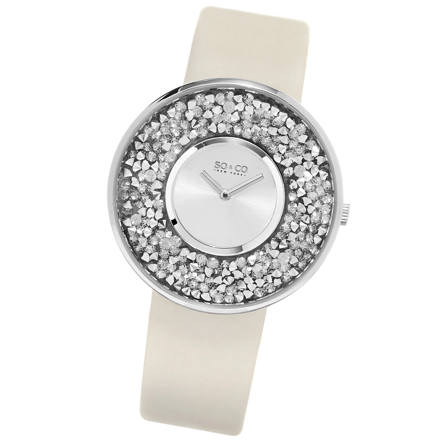 Chelsea White/Leather | Silver Dial - Image 2