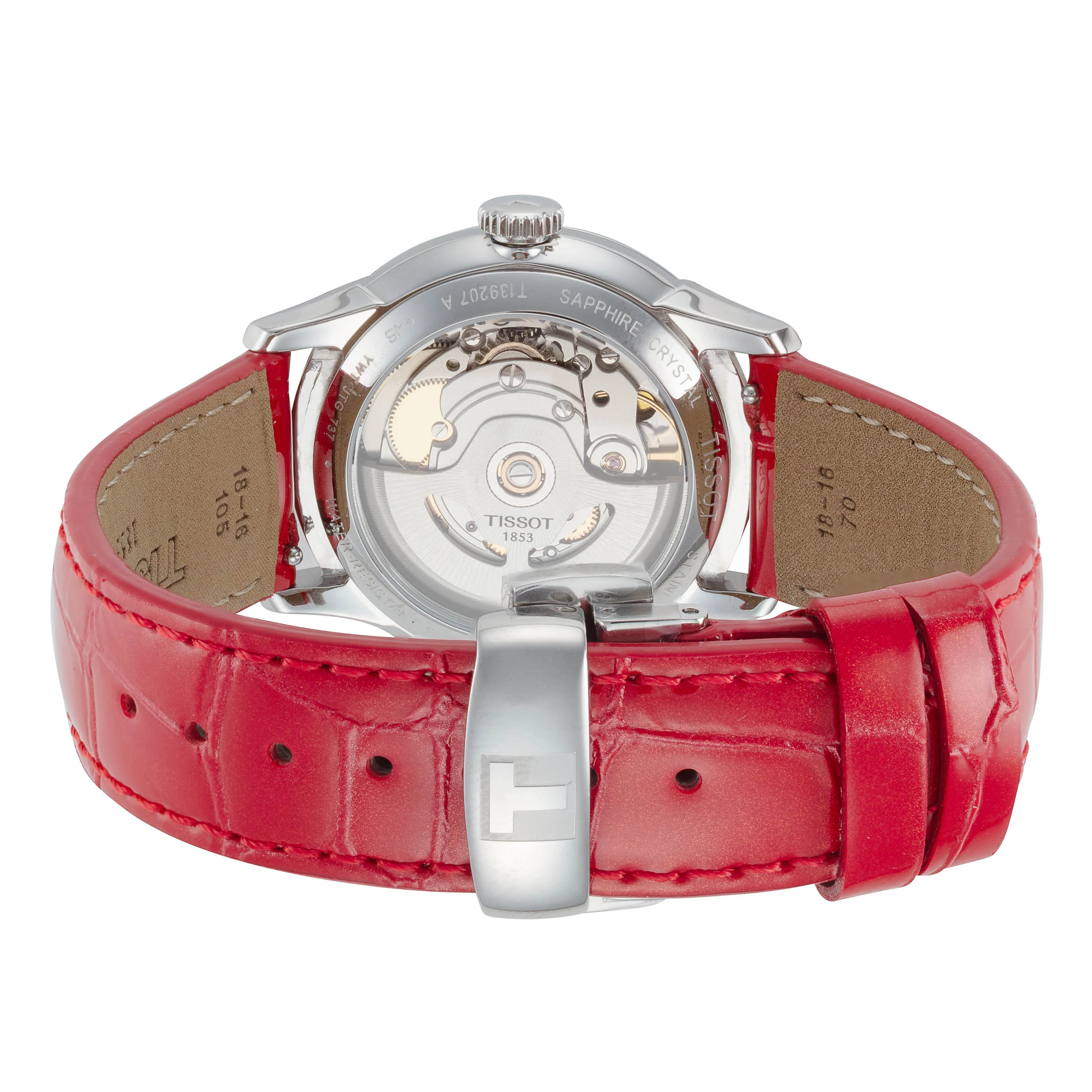 CHEMIN DES TOURELLES 34mm / Silver / Red | Silver Dial - Image 3