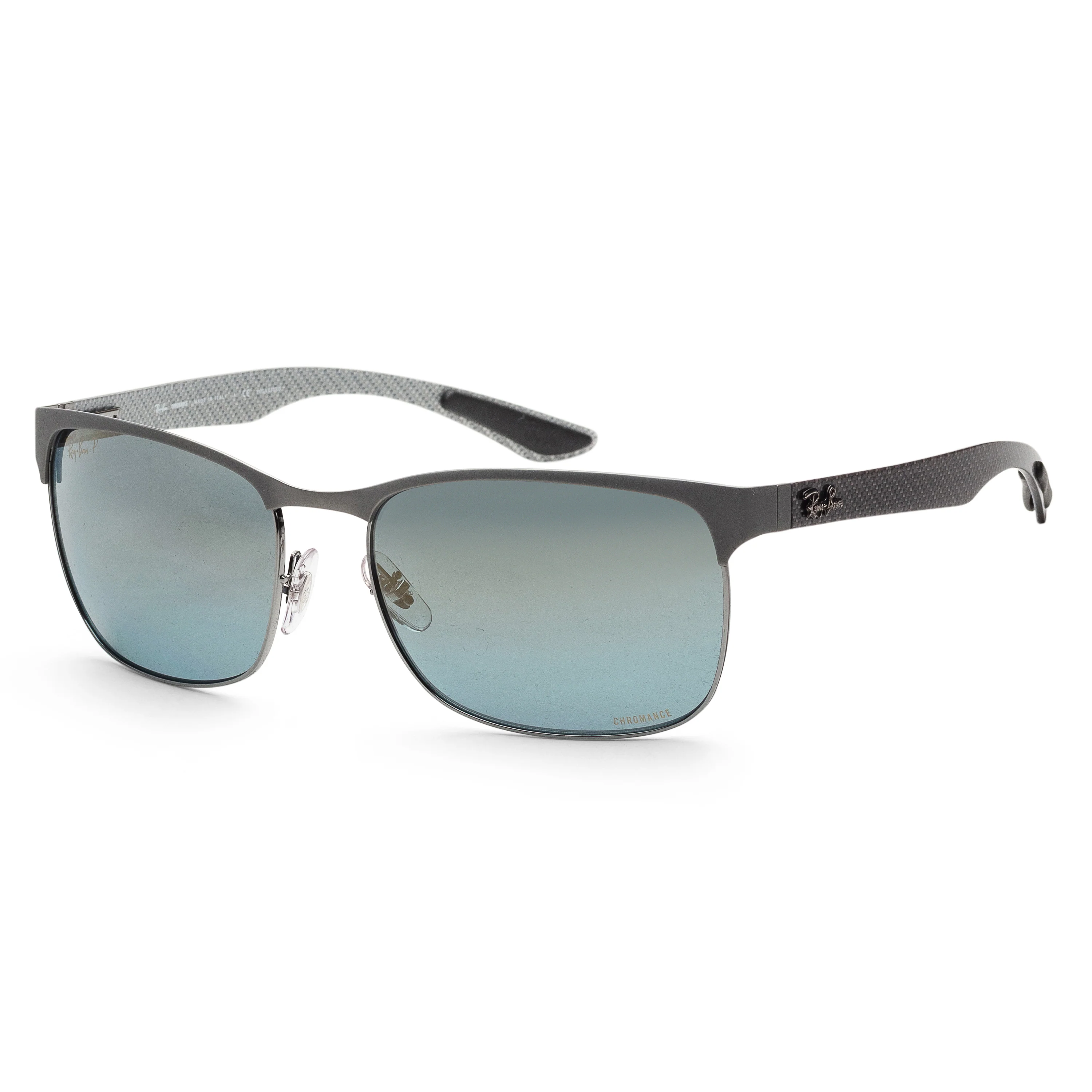 Chromance Gunmetal Top on Matte Gunmetal Frame, Blue Mir Gold Gradient Polar Lens | Dial