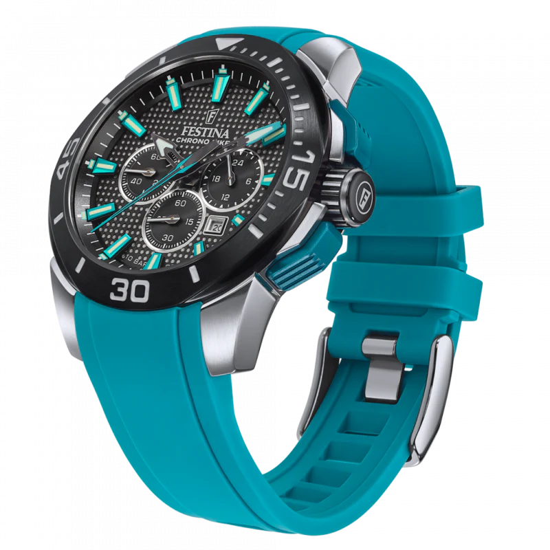 Chrono Bike Black / Rubber Black Dial - Image 2