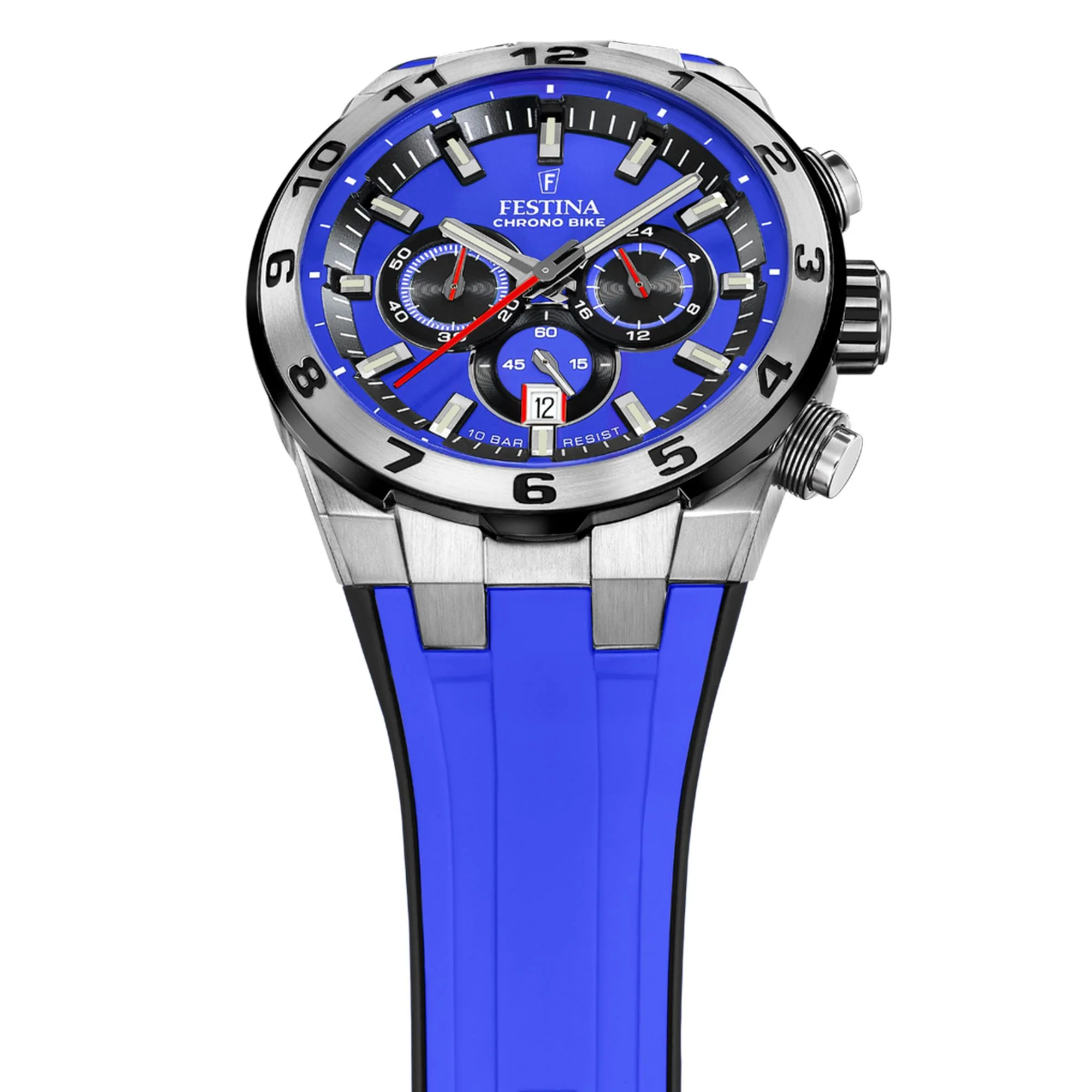 Chrono Bike Blue / Silicone Blue Dial - Image 3