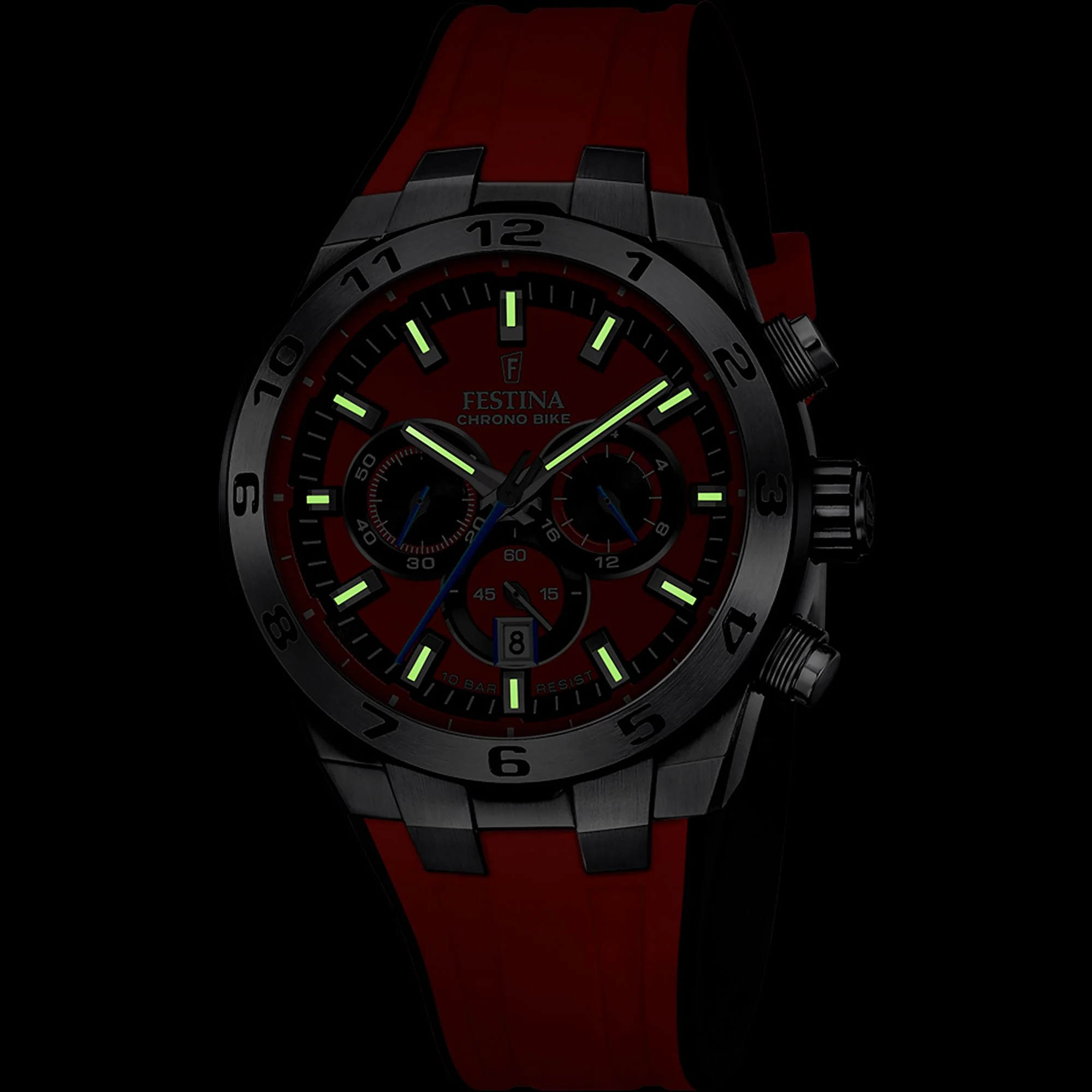 Chrono Bike Red / Silicone Red Dial - Image 3