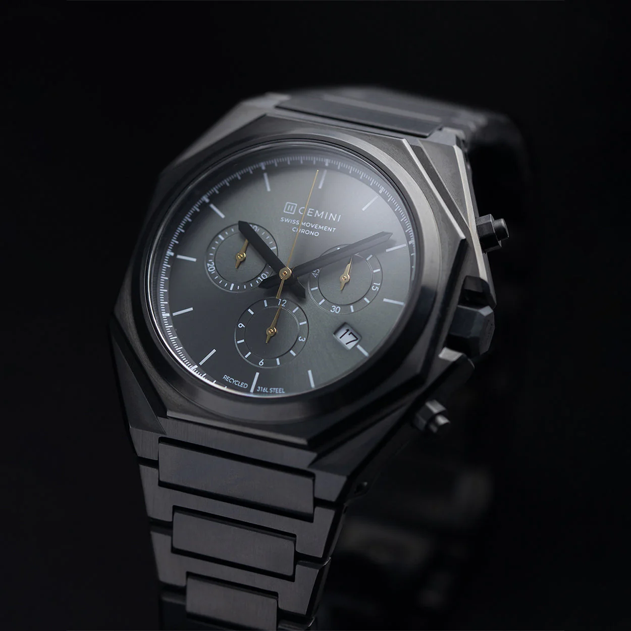 Chrono Black Black | Black Dial - Image 2
