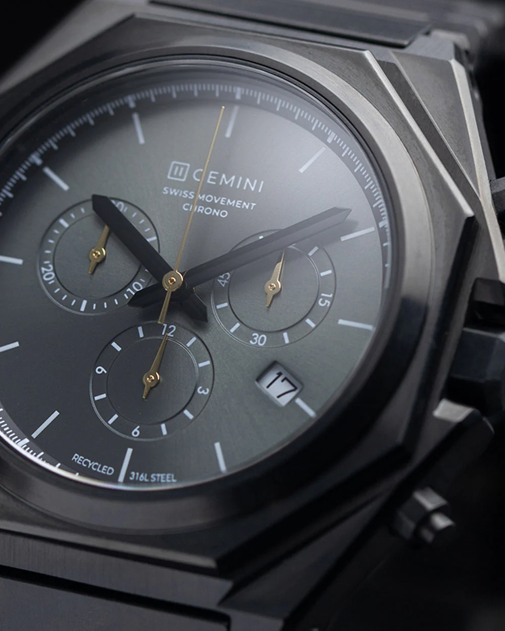Chrono Black Black | Black Dial - Image 3