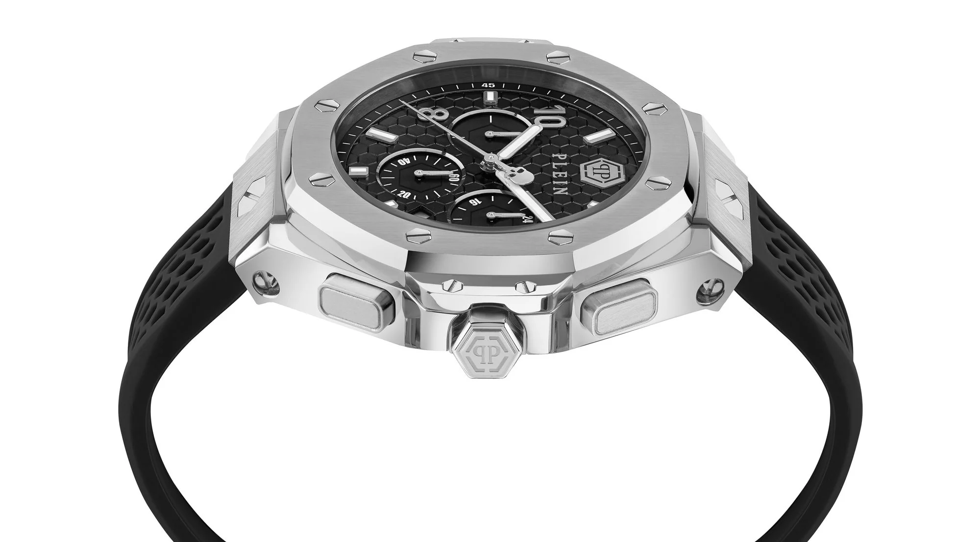 CHRONO ROYAL Black / Silicone Black Dial - Image 3