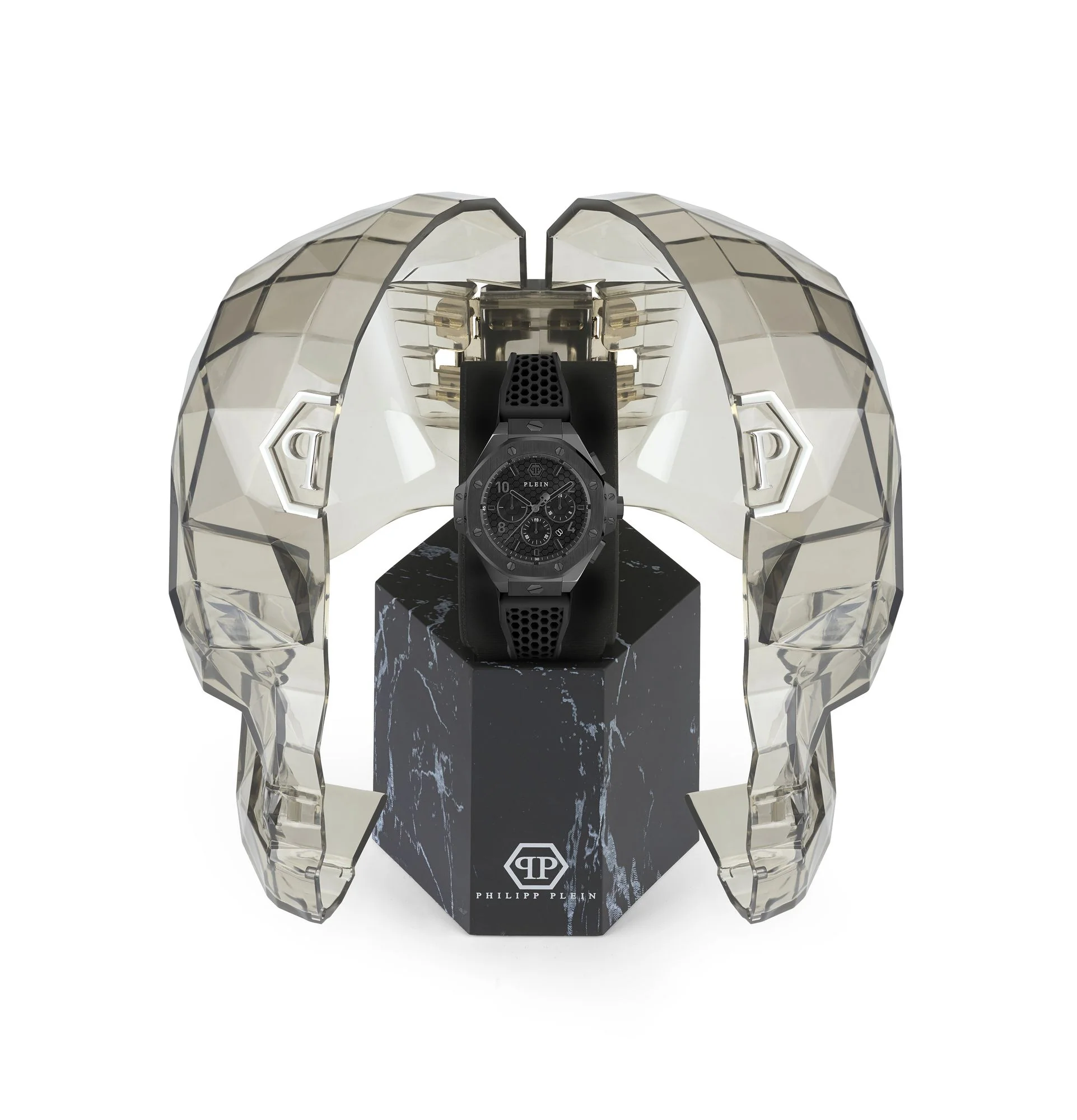 CHRONO ROYAL Black / Silicone | Black Dial - Image 4