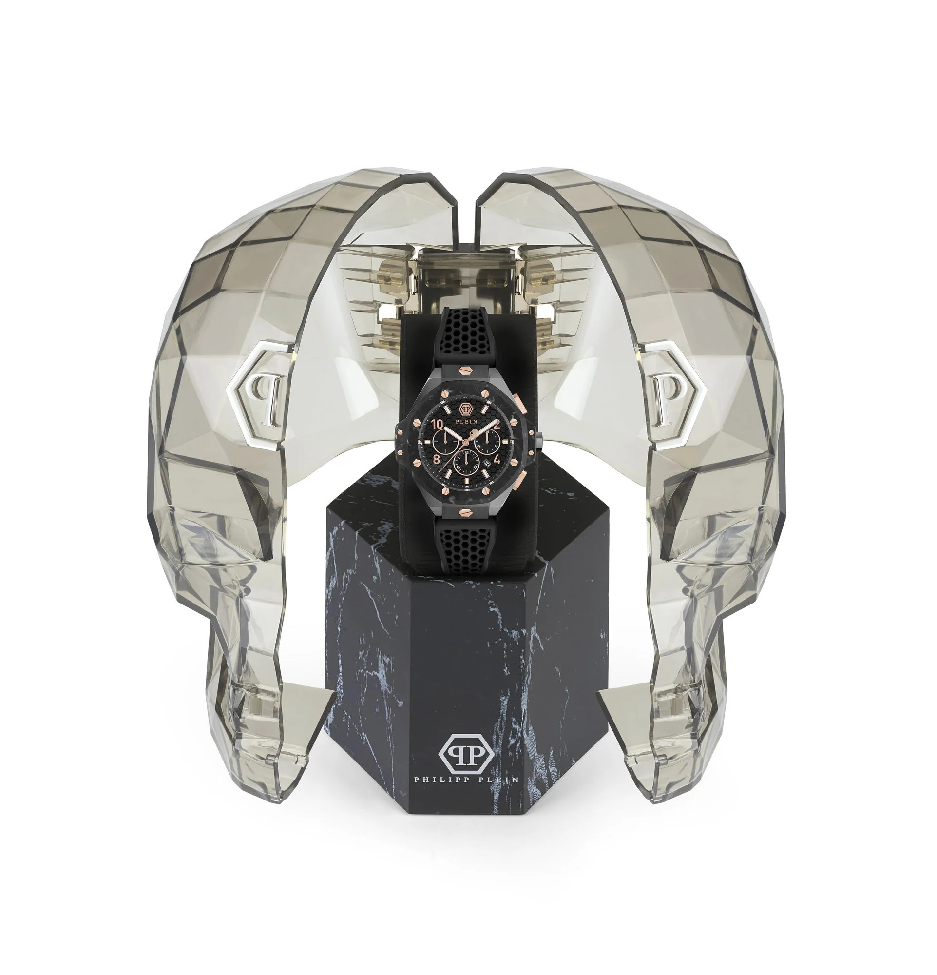 CHRONO ROYAL Black / Silicone | Black Dial - Image 4
