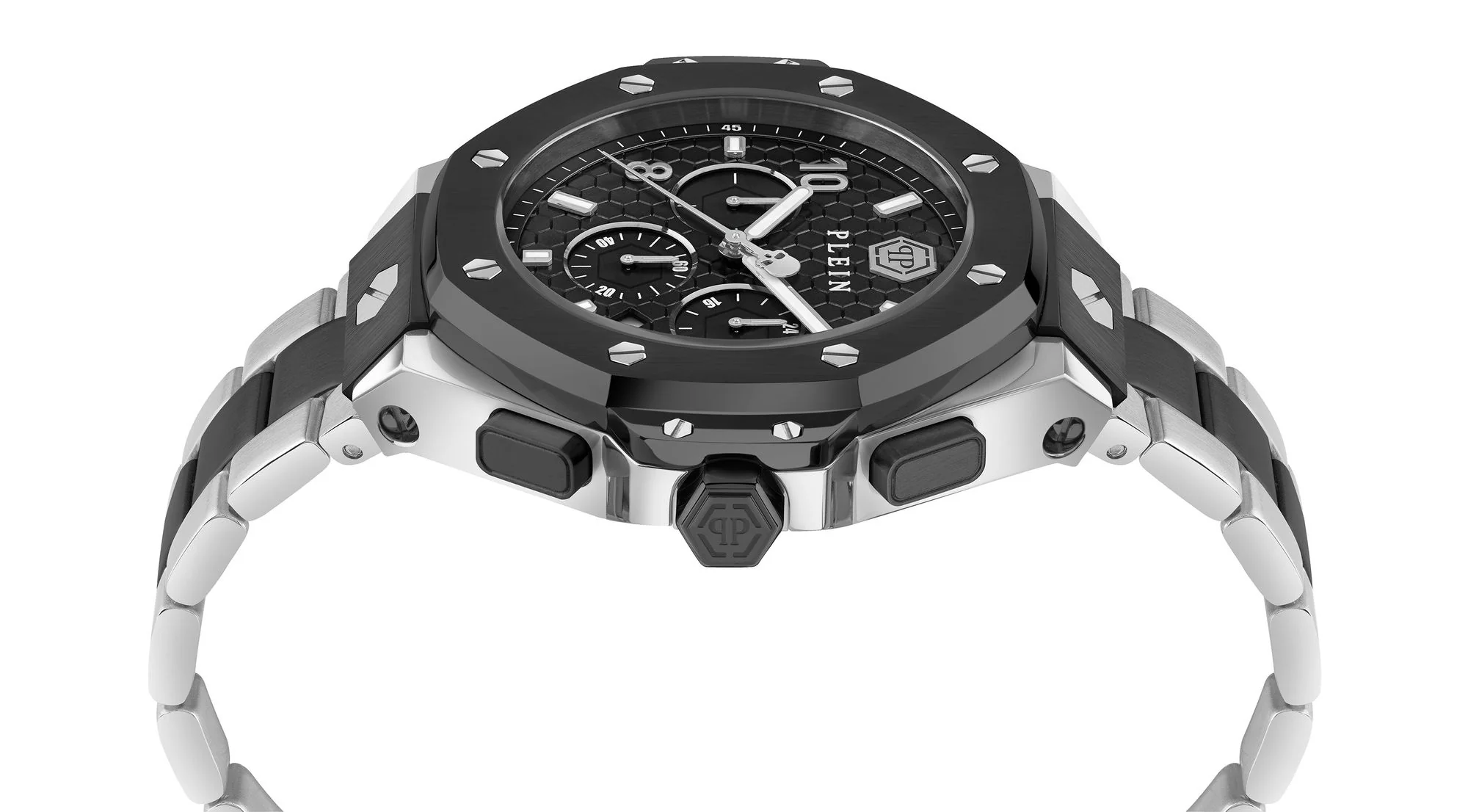 CHRONO ROYAL Black / Stainless Steel | Black Dial - Image 3