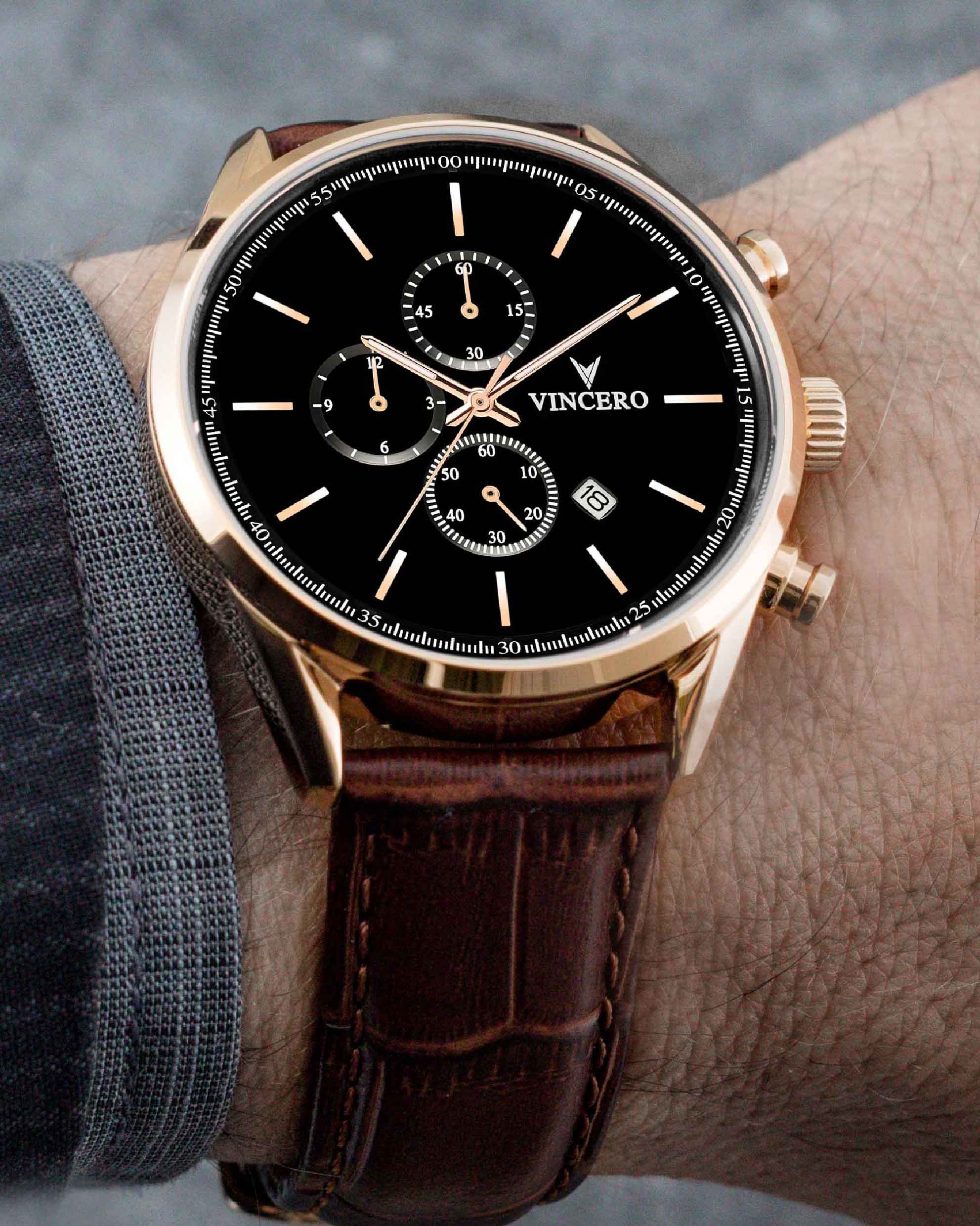 Chrono S (40mm) Rose Gold 40mm | Black Dial - Image 2