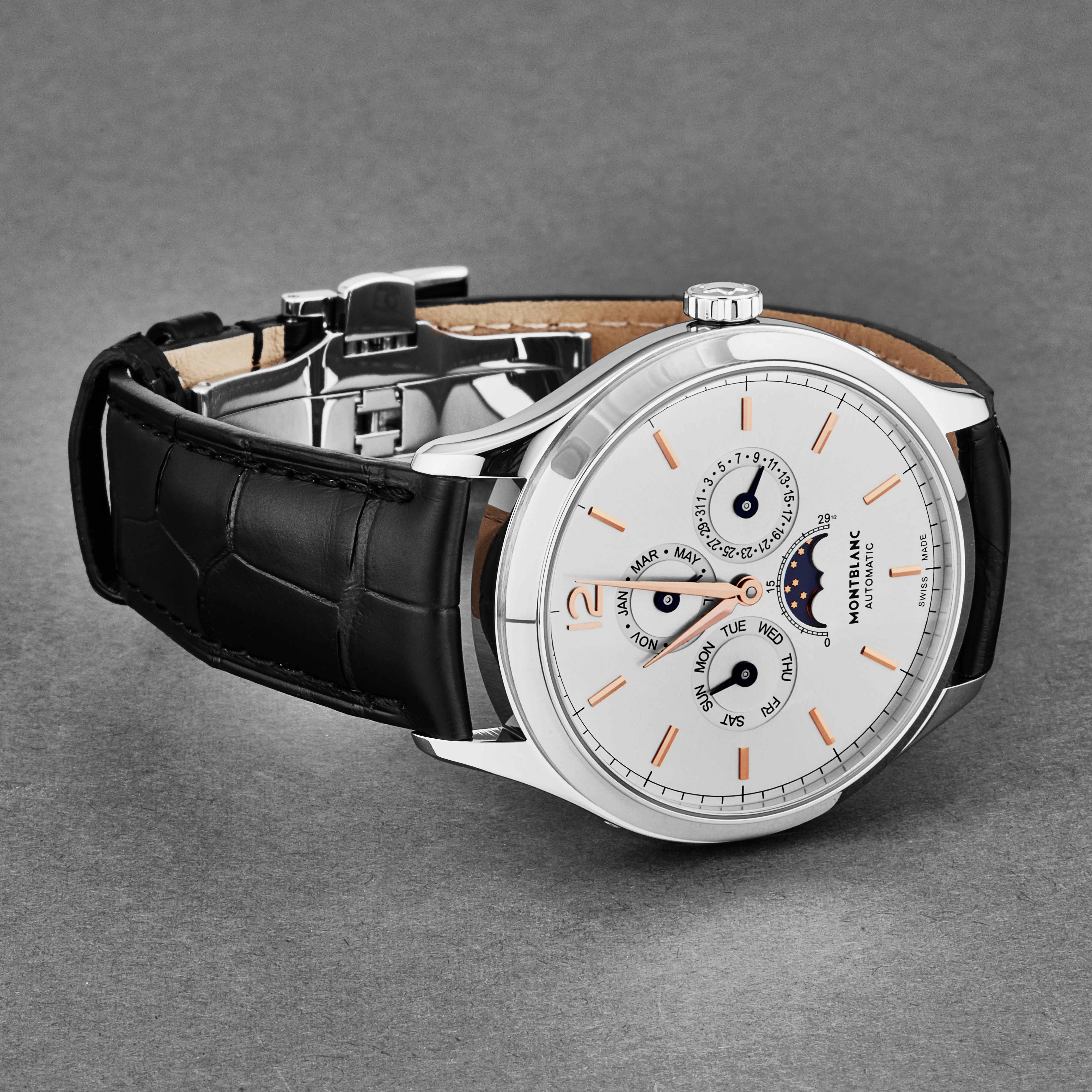 Chronometrie 112534 / Silvery/White | Silver / White Dial - Image 2