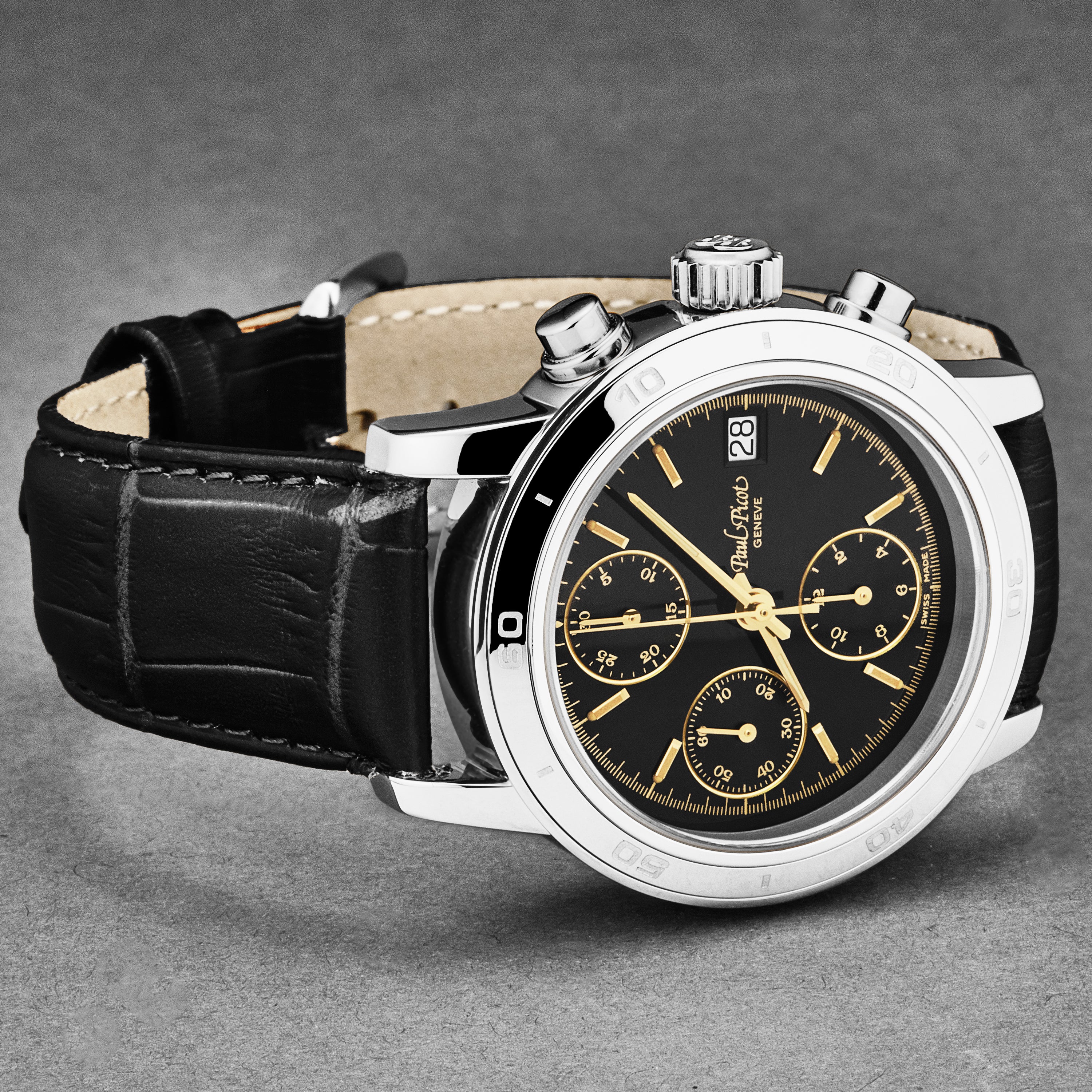 Chronosport P7033.20.332 / Black | Black Dial - Image 2