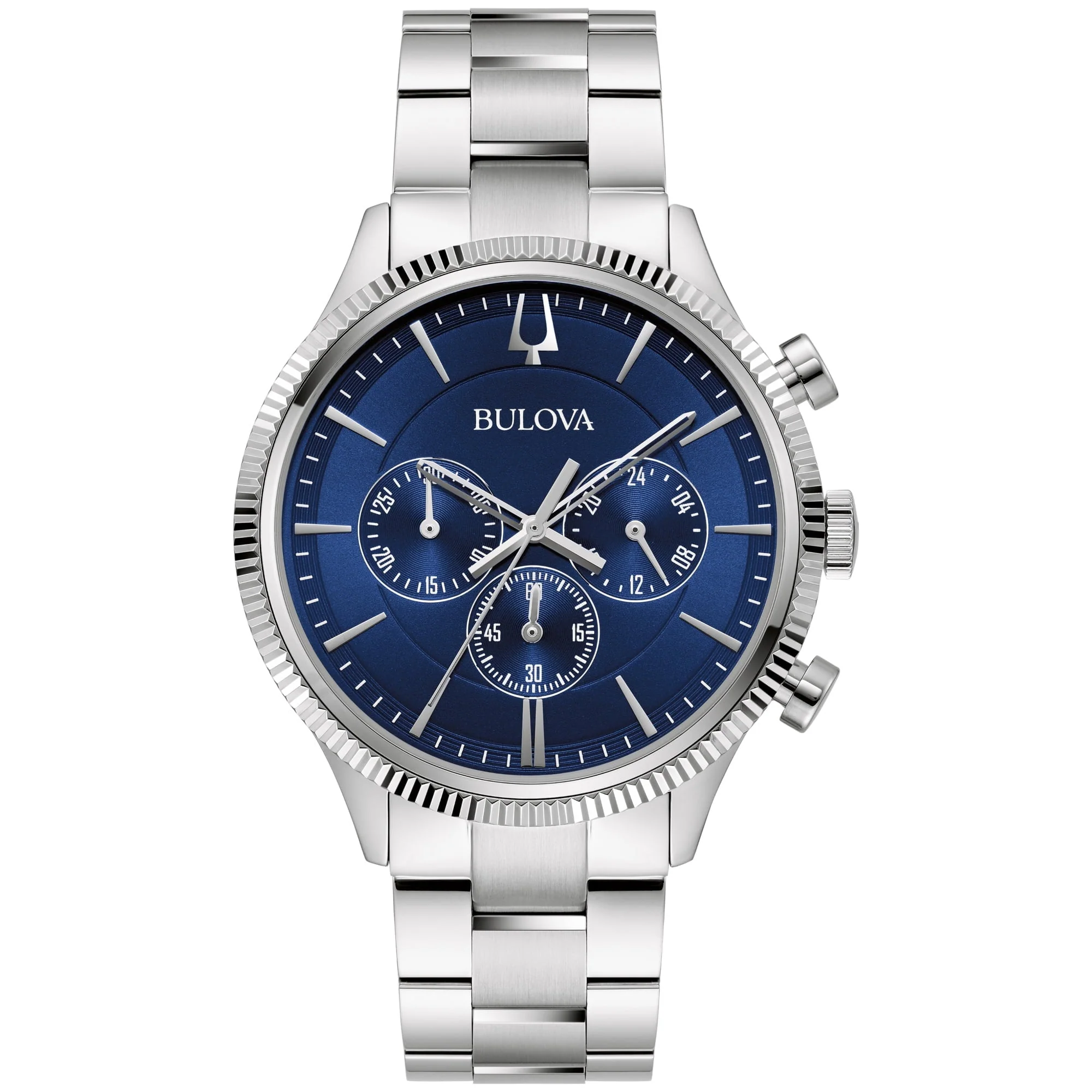 Classic 42mm / Blue / Silver Blue Dial