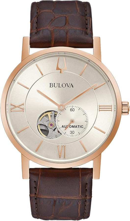 Classic 42mm / Silver / Brown | Silver Dial