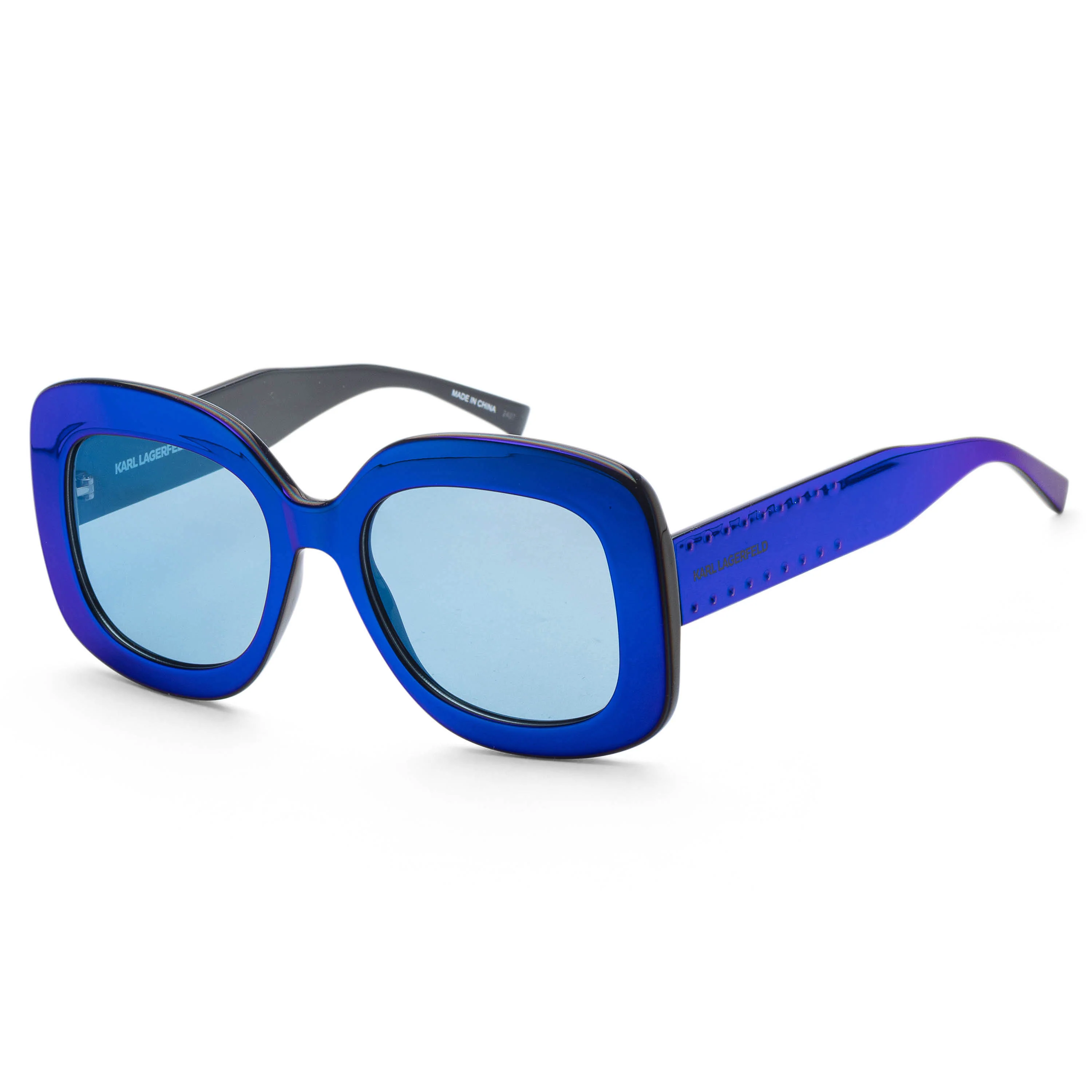Classic 53 mm / Metallic Mirror Blue on Black
