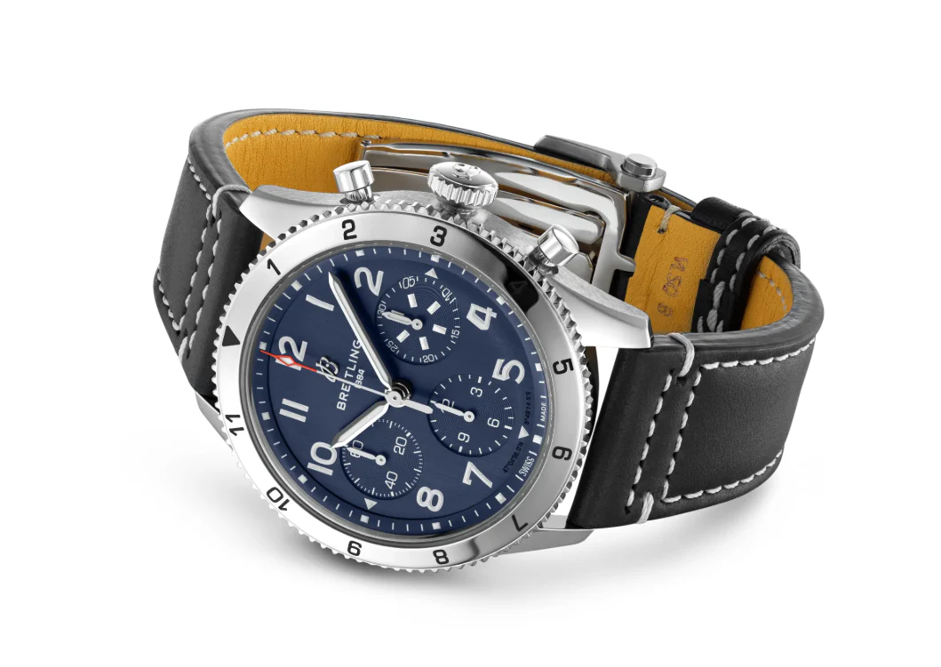 Classic Avi Chronograph 42mm / Blue | Blu chrno Dial - Image 3