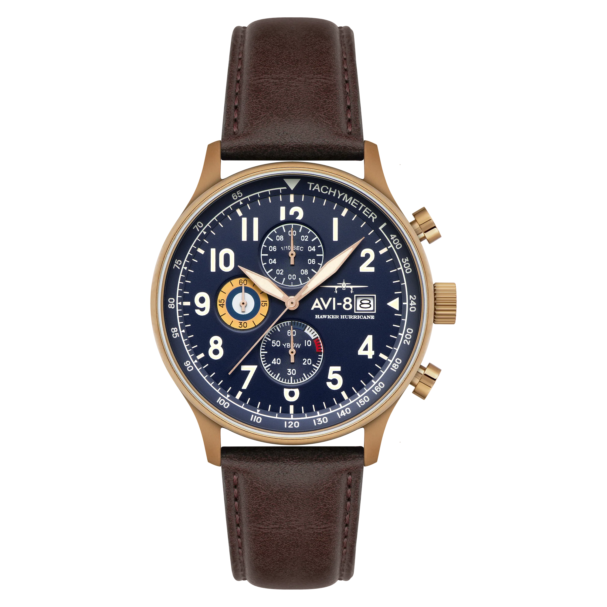 Classic Chronograph BLUE / LEATHER Blue Dial
