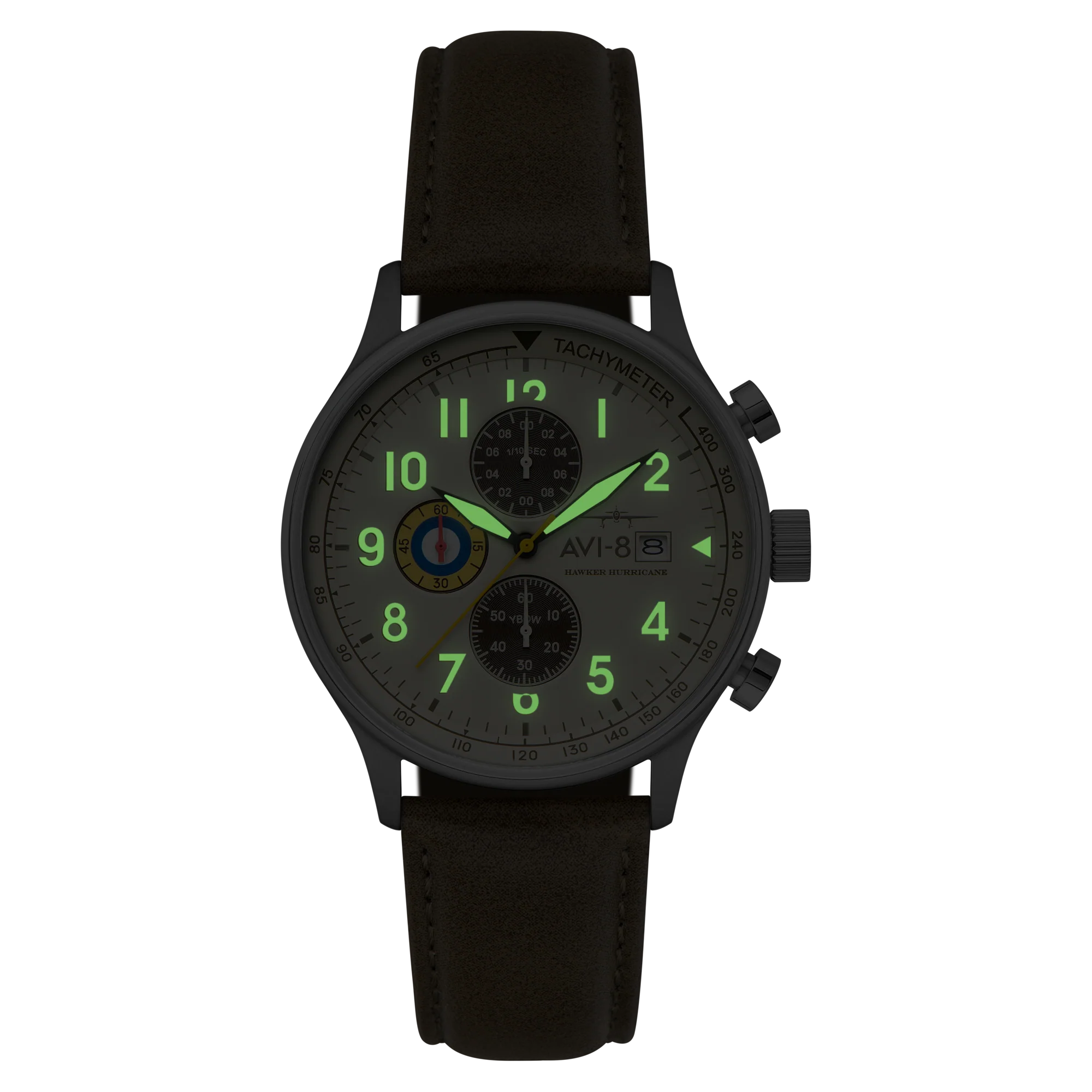 Classic Chronograph Khaki / Leather | Khaki Dial - Image 3