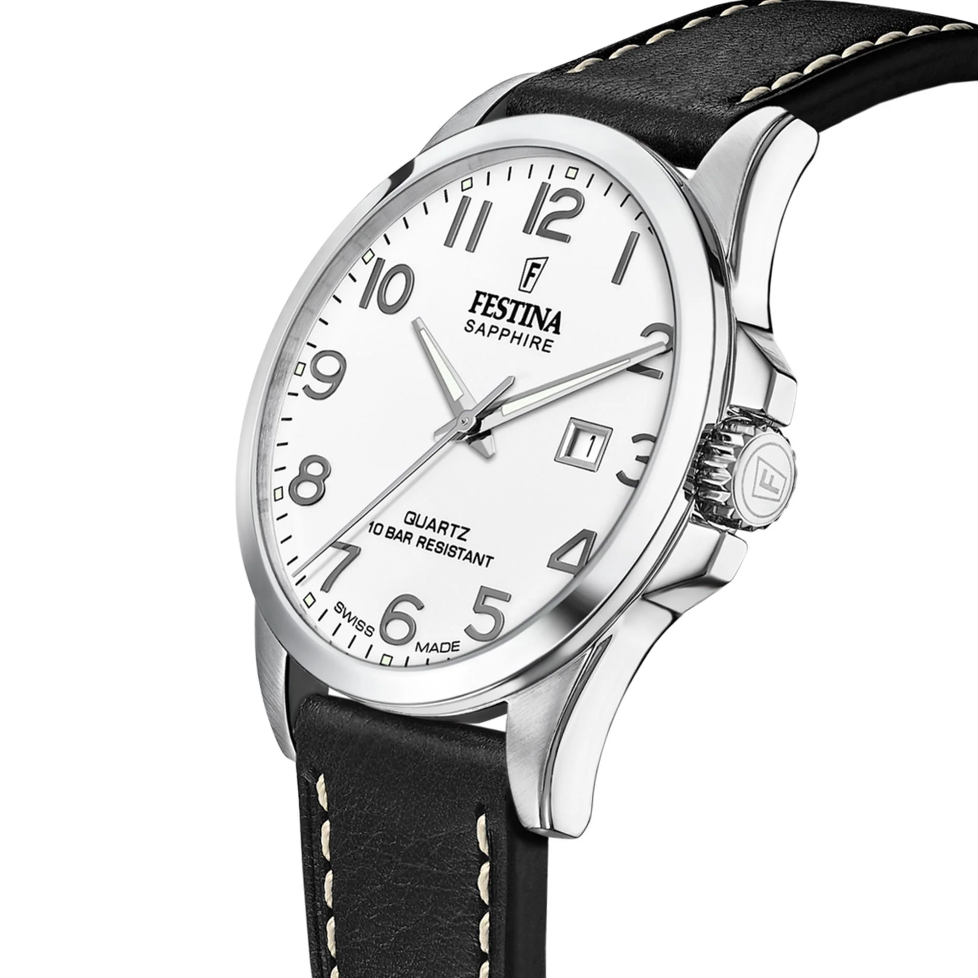 Classic Silver / Leather Silver Dial - Image 2