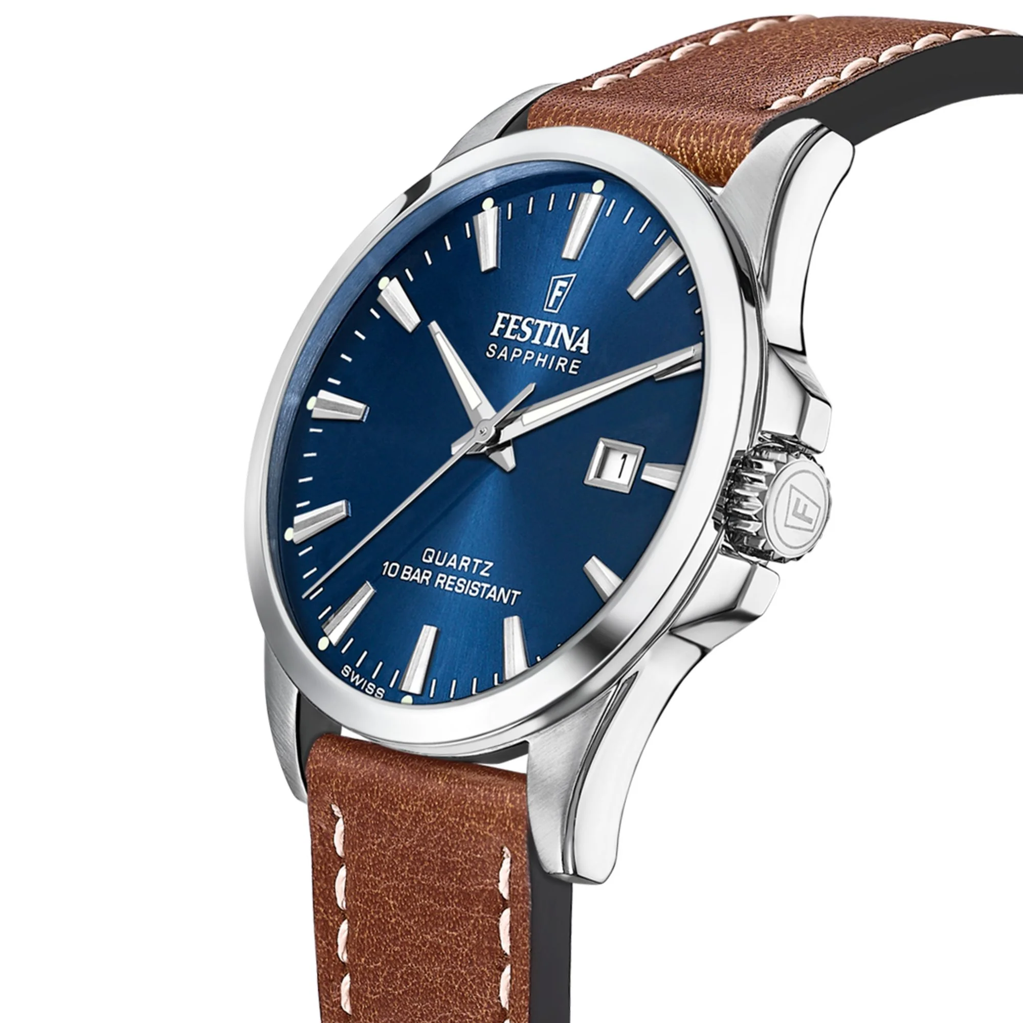 Classic Blue / Leather | Blue Dial - Image 2