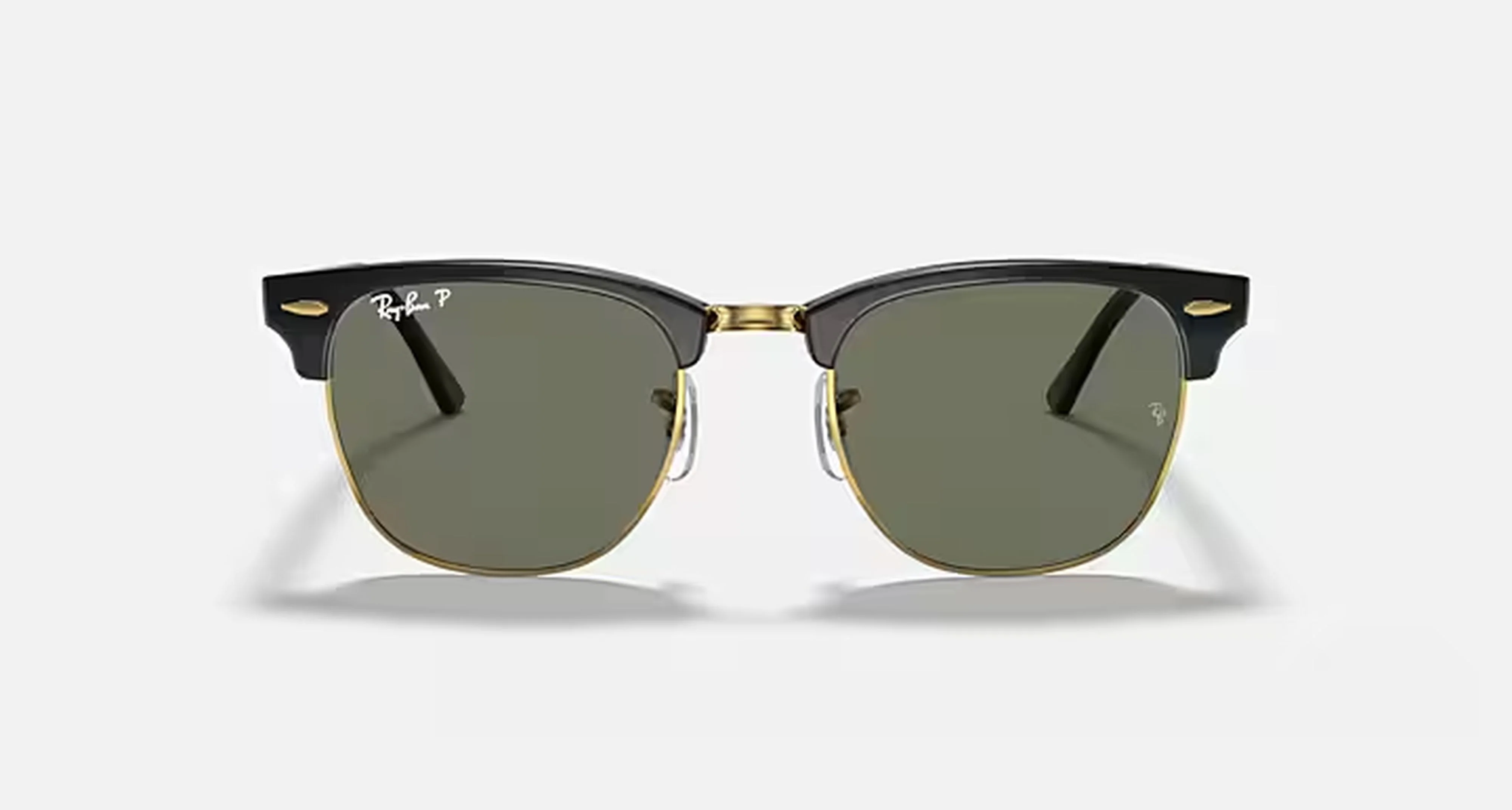 CLUBMASTER CLASSIC UNISEX / BLACK - CRYSTAL GREEN POLARIZED - Image 2