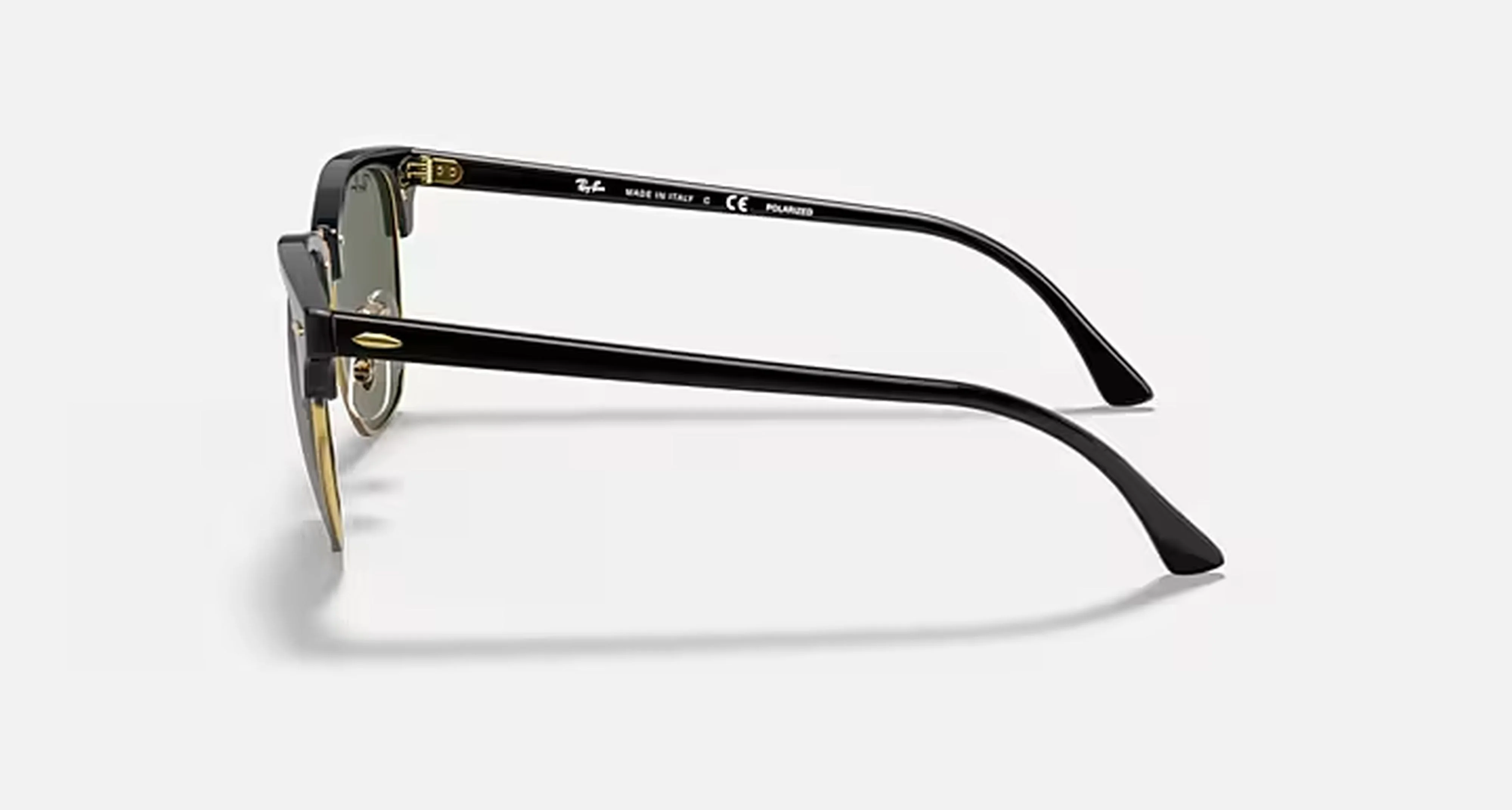CLUBMASTER CLASSIC UNISEX / BLACK - CRYSTAL GREEN POLARIZED - Image 3
