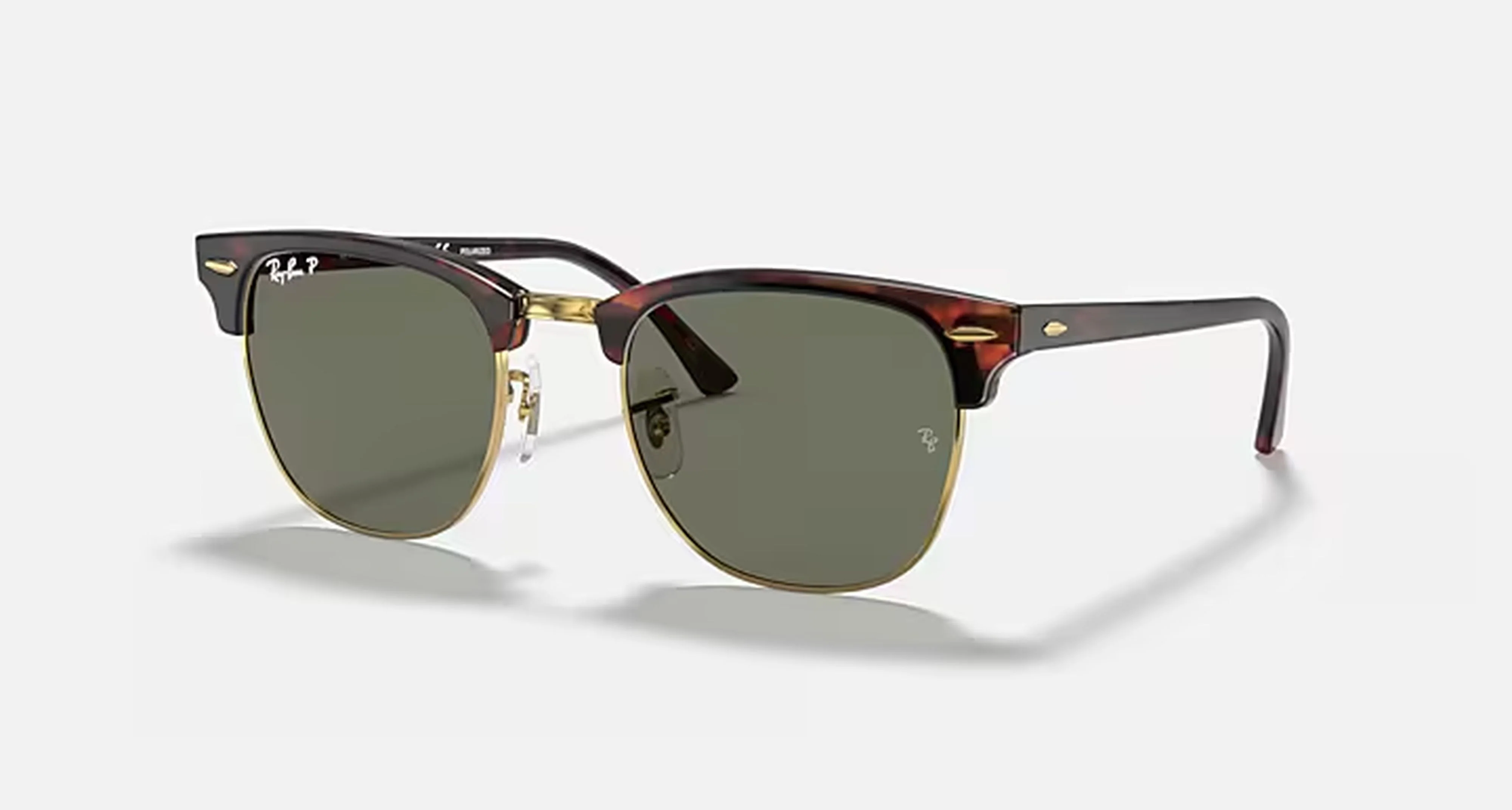 CLUBMASTER CLASSIC UNISEX / RED HAVANA-G-15 GREEN