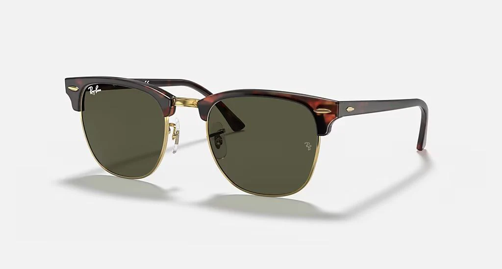 CLUBMASTER CLASSIC UNISEX Mock Tortoise On Arista / G15 Green | Dial