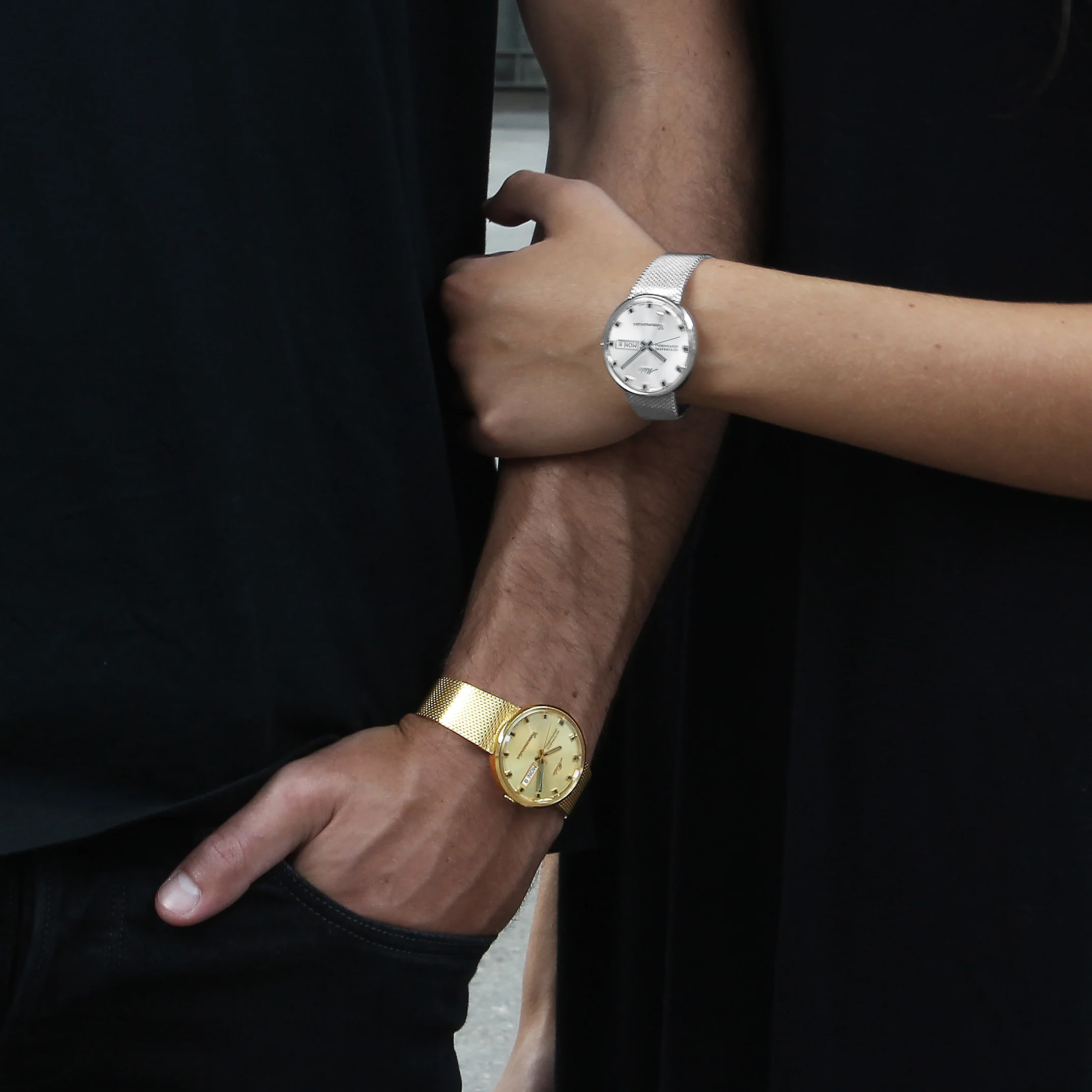 COMMANDER 1959 Gold/SS Yellow Dial - Image 5