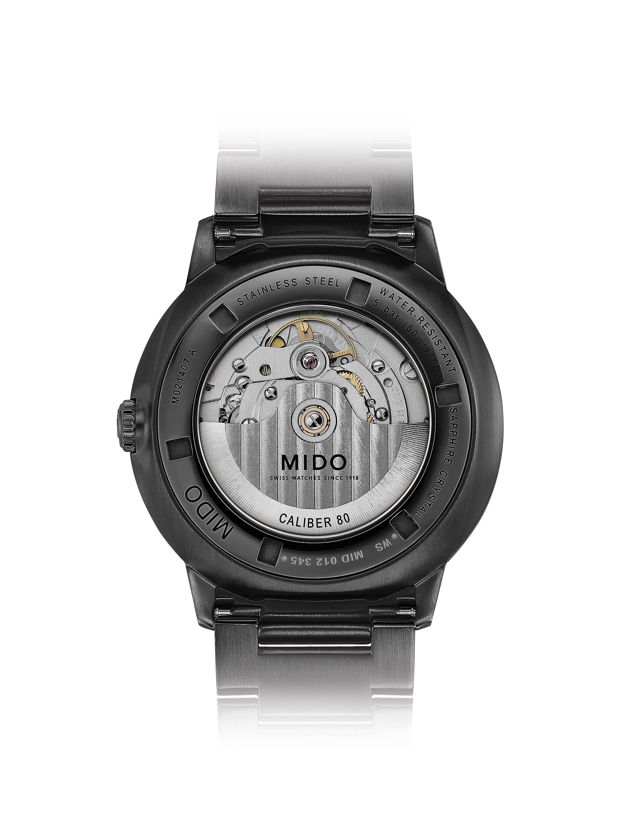 COMMANDER GRADIENT Black/SS | Black Dial - Image 2