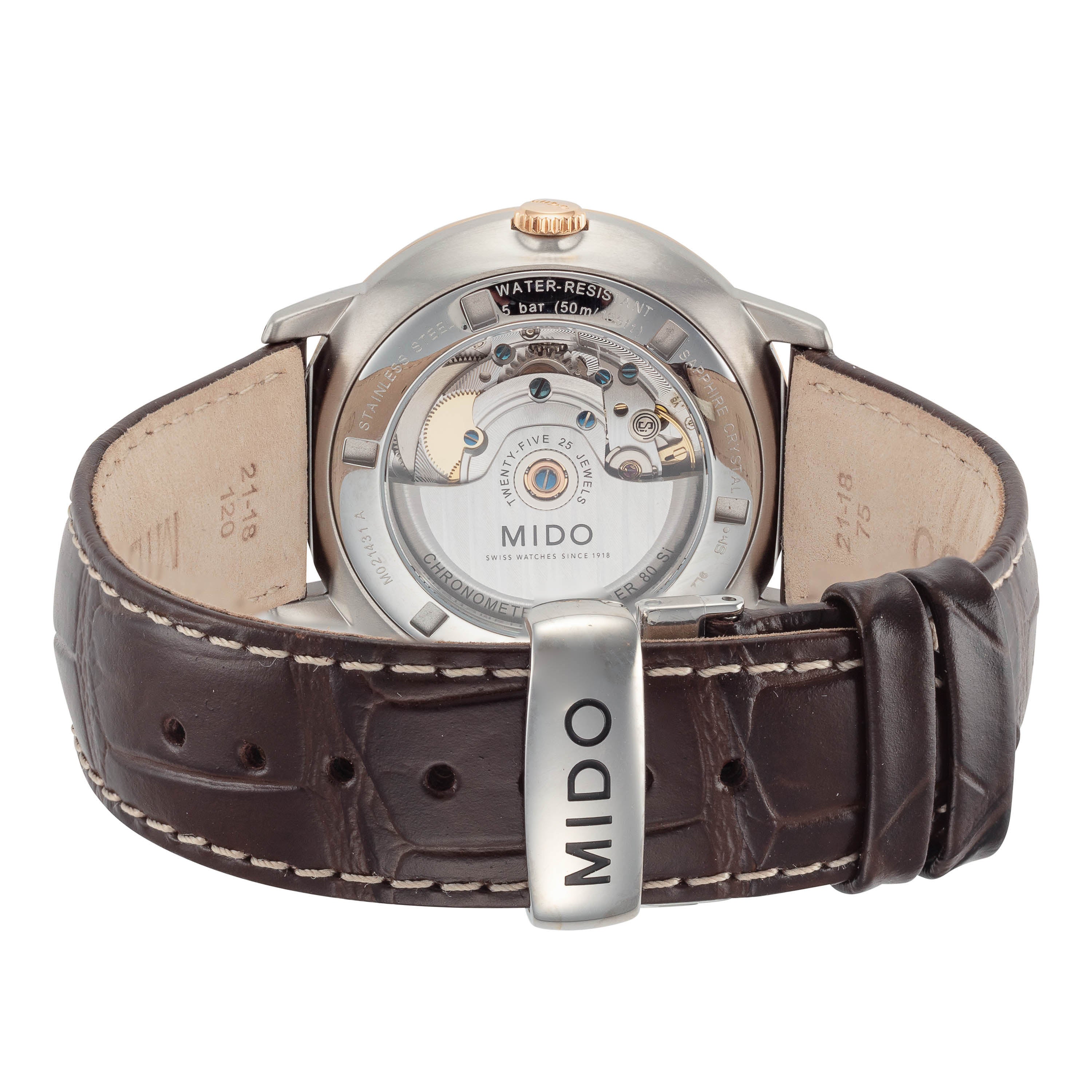Commander II 40mm / Grey / Brown | Grey Dial - Image 3
