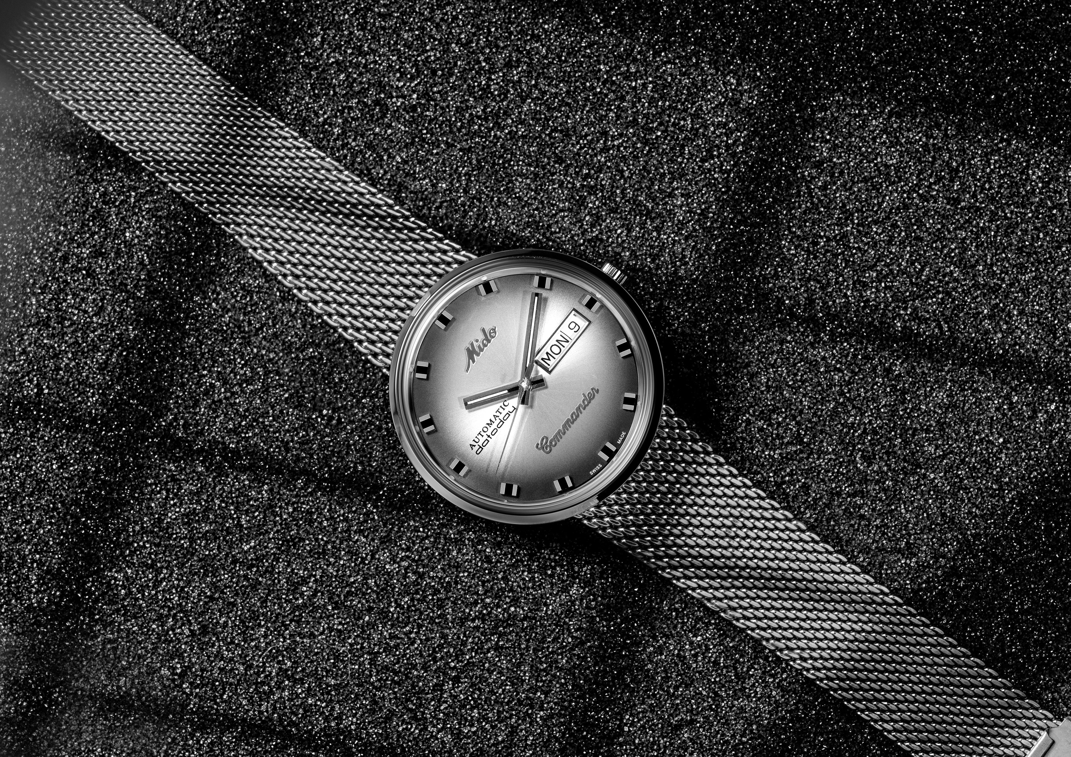 COMMANDER SHADE Silver/SS | Silver Dial - Image 2